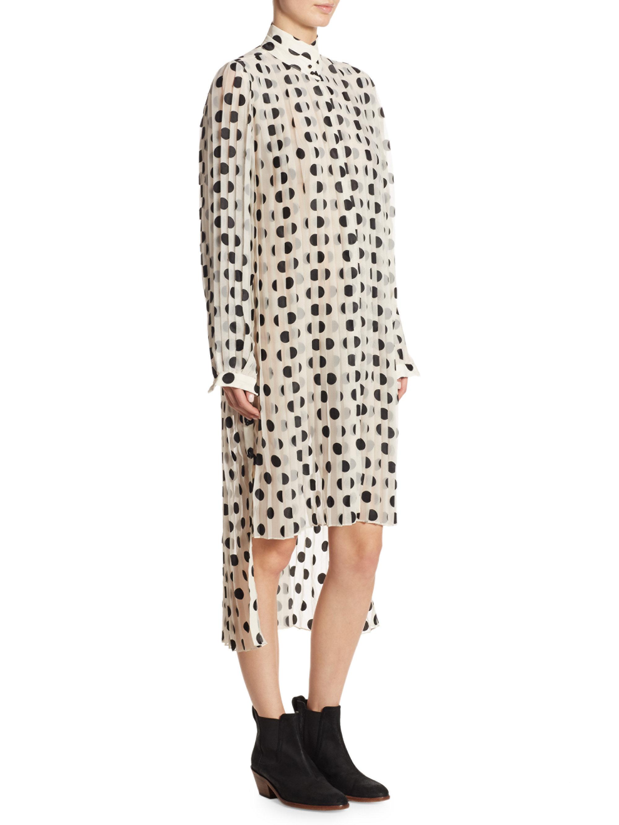 polka dot tunic dress