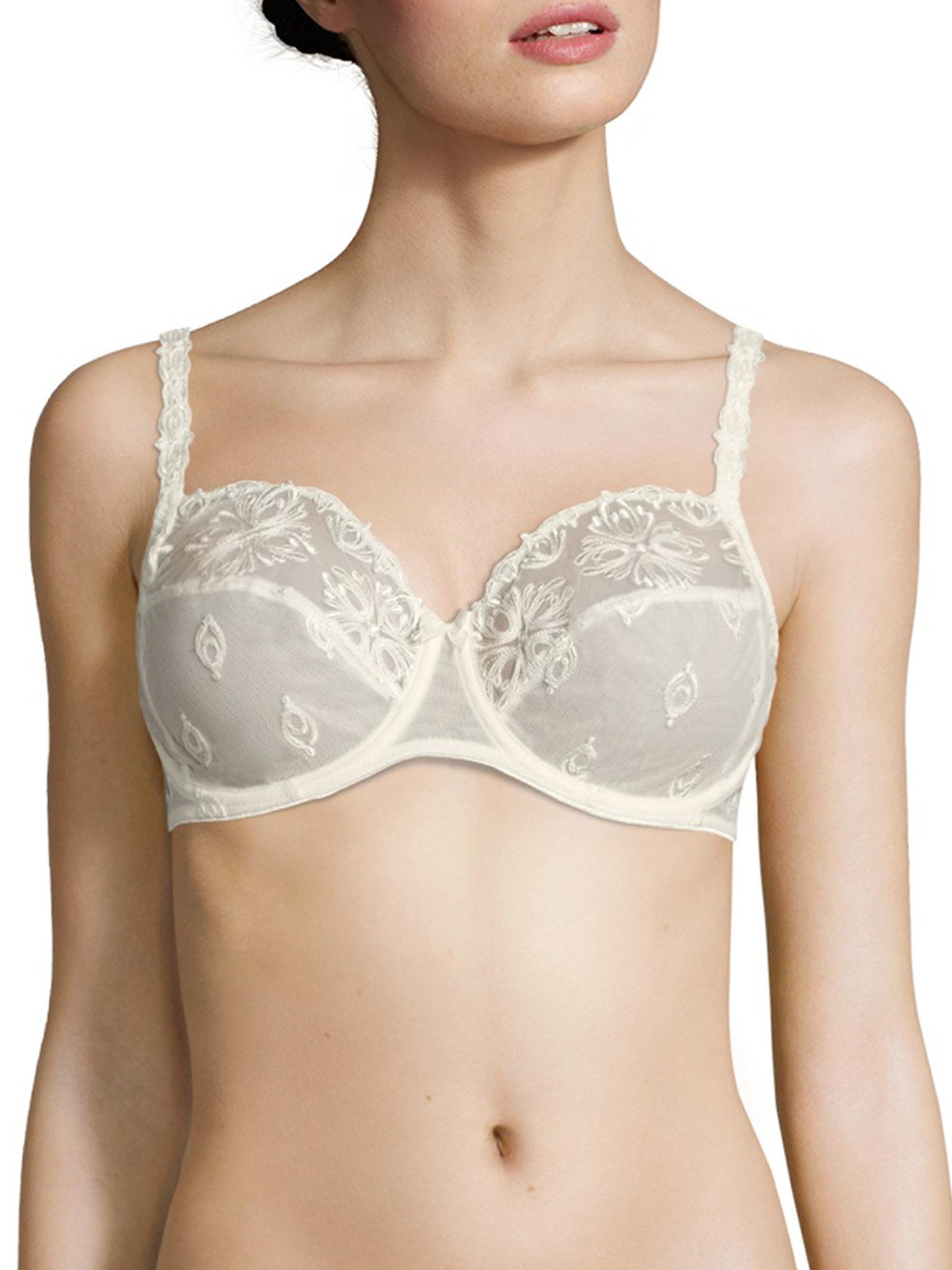 Lyst Chantelle Champs Elysse Full Coverage Unlined Bra in White