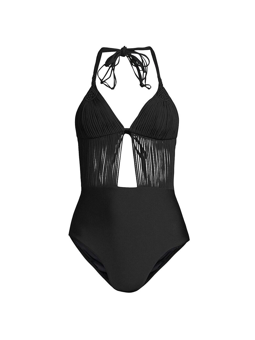 PQ Swim Mila One-piece Swimsuit in Black | Lyst