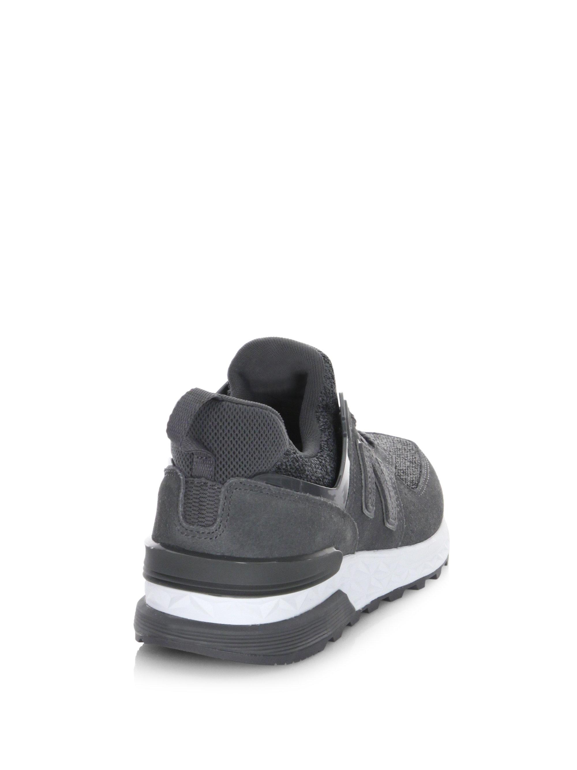 New Balance Suede 547 Sport Sneakers in Grey (Gray) - Lyst
