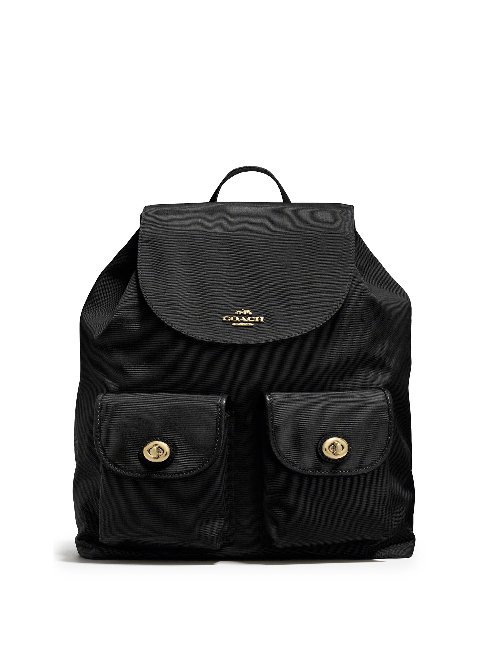 Introducir 97+ imagen coach nylon backpack