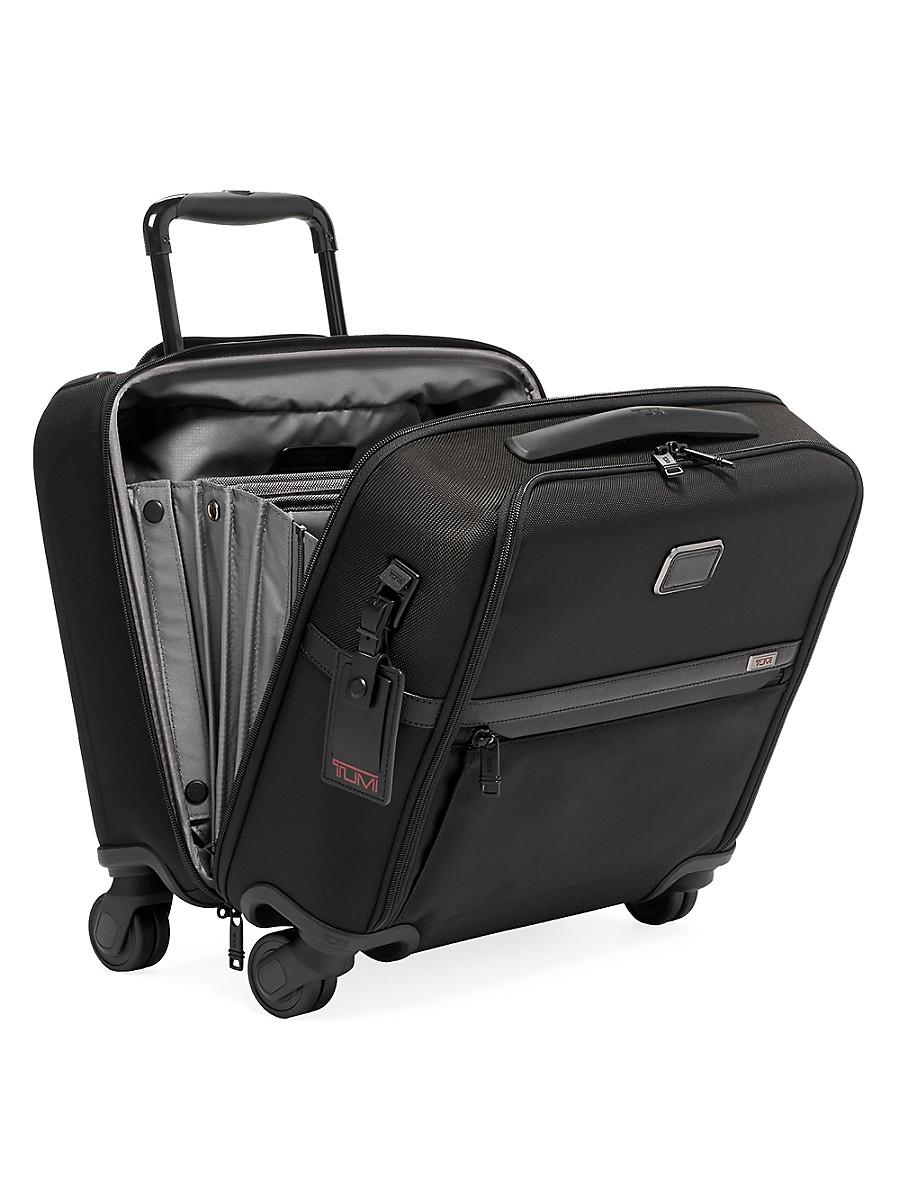 tumi hard briefcase