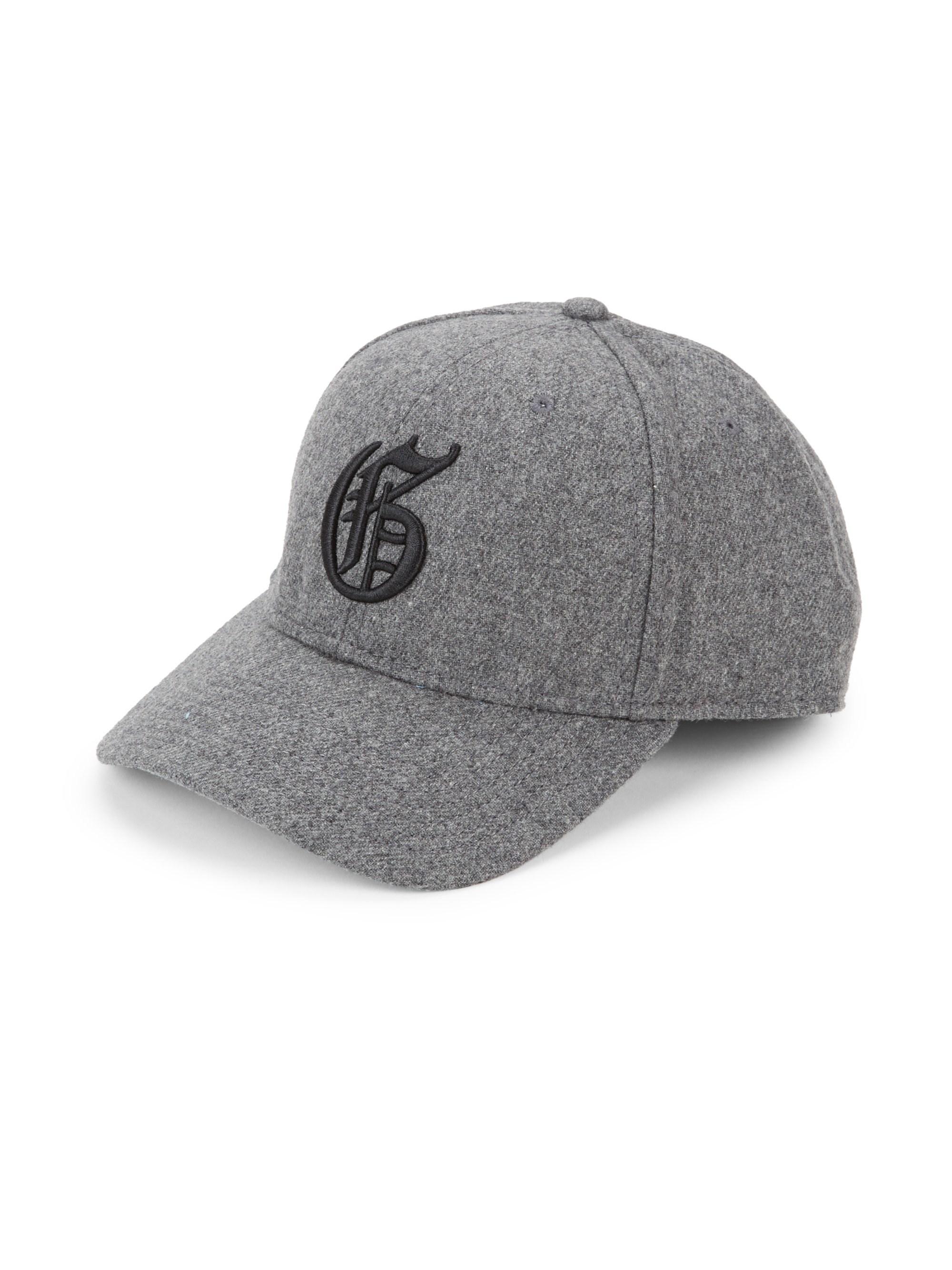 Greyson Flannel Logo Cap in Grey (Gray 