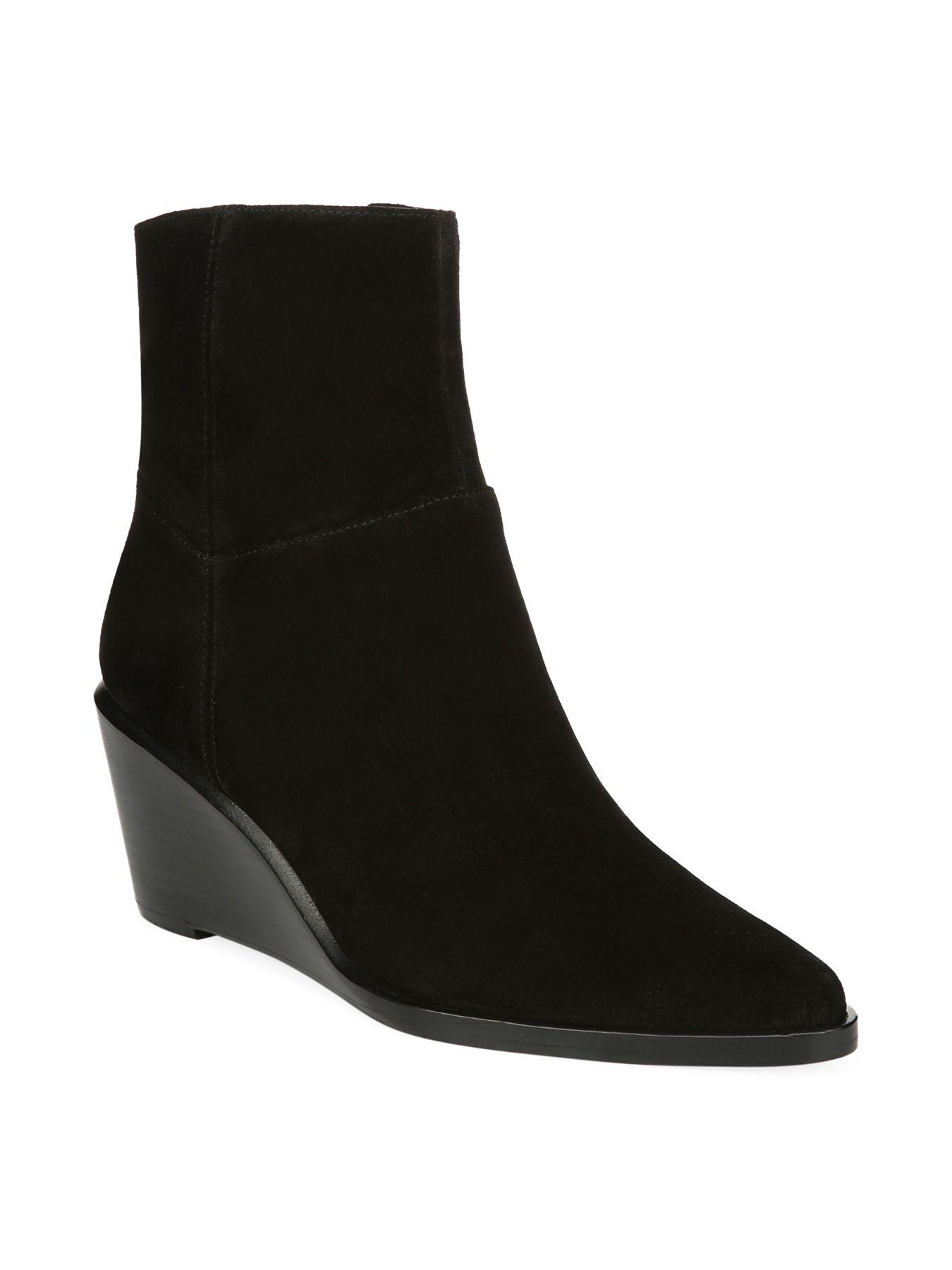 sam edelman mavis suede booties