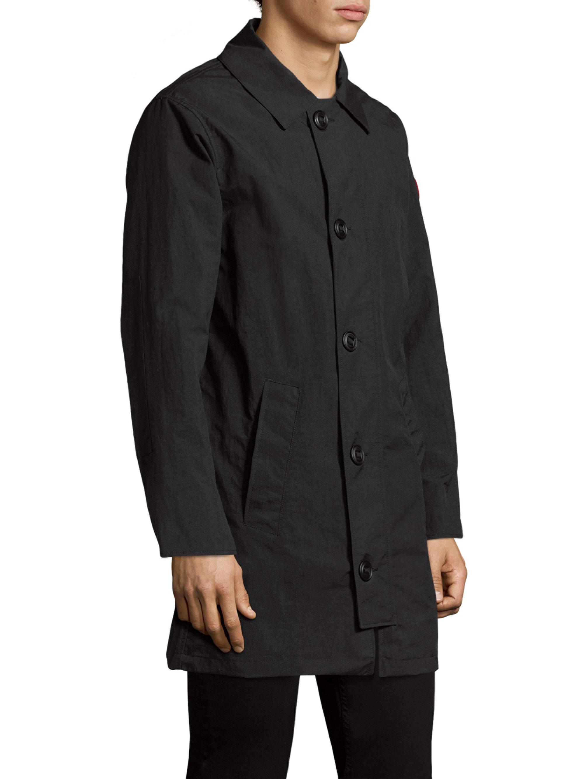 Canada Goose Synthetic Wainwright Nylon Coat in Black for Men - Lyst