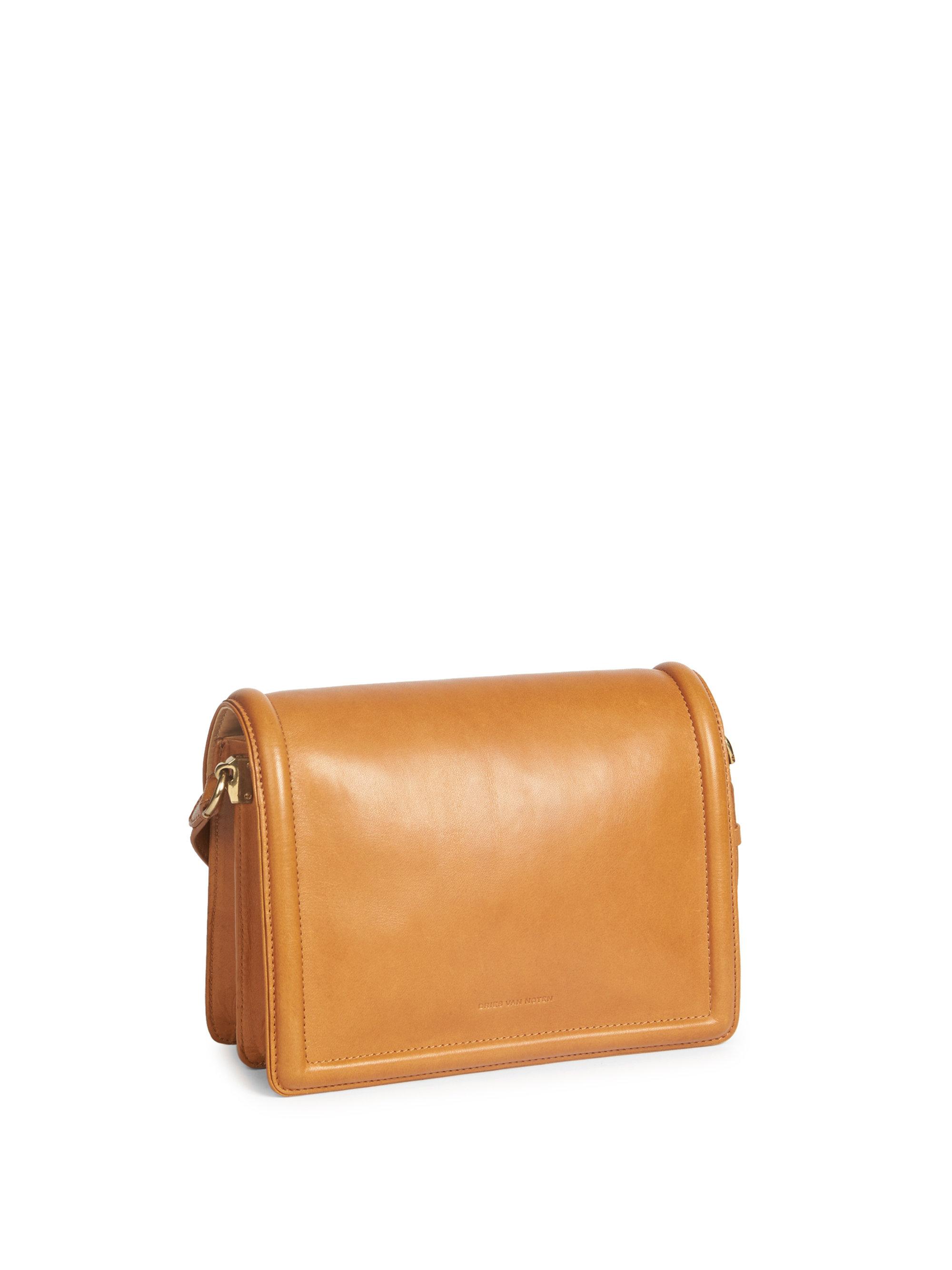 Dries Van Noten Flap Leather Crossbody Bag Lyst