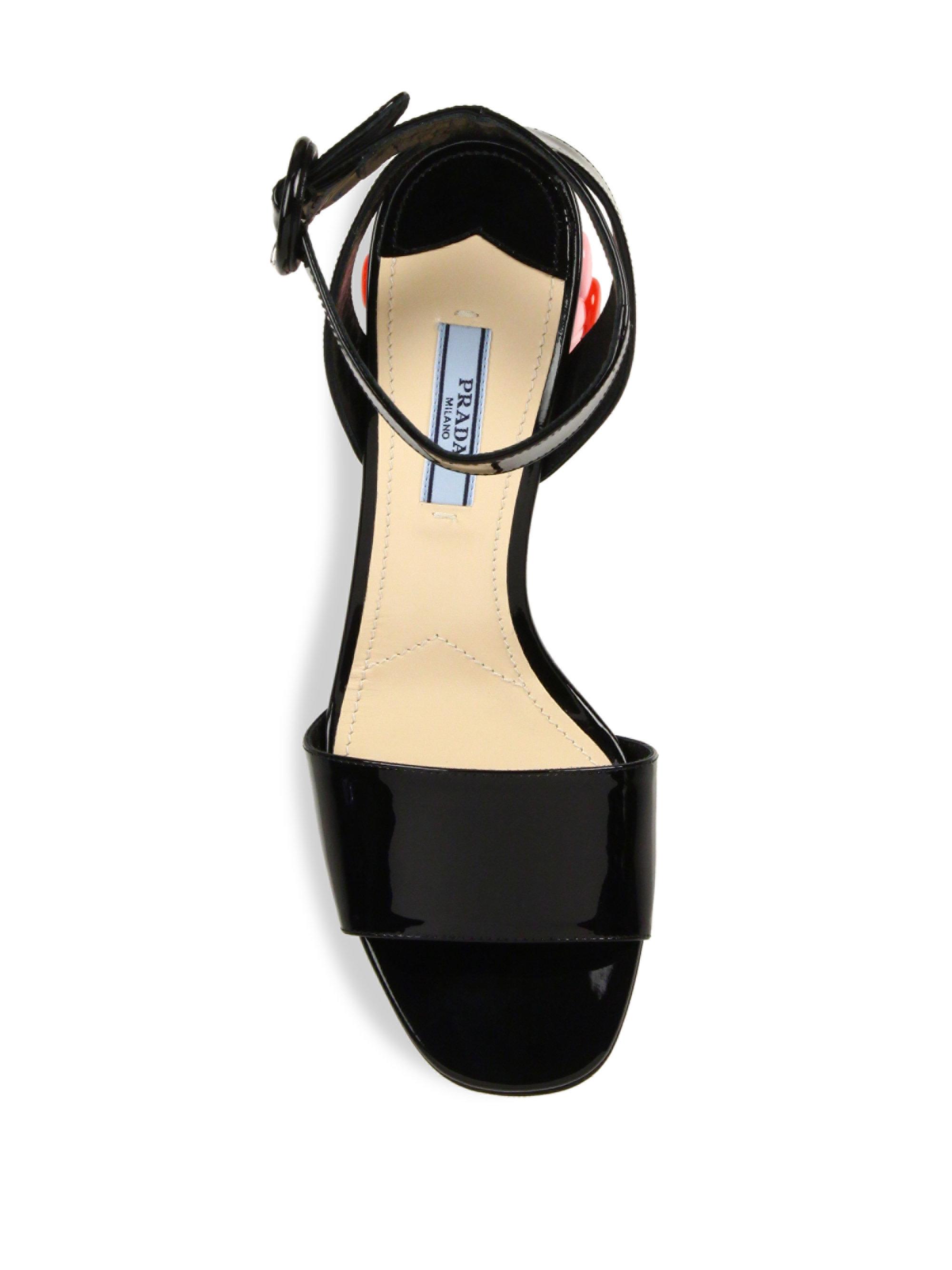prada ankle strap sandal