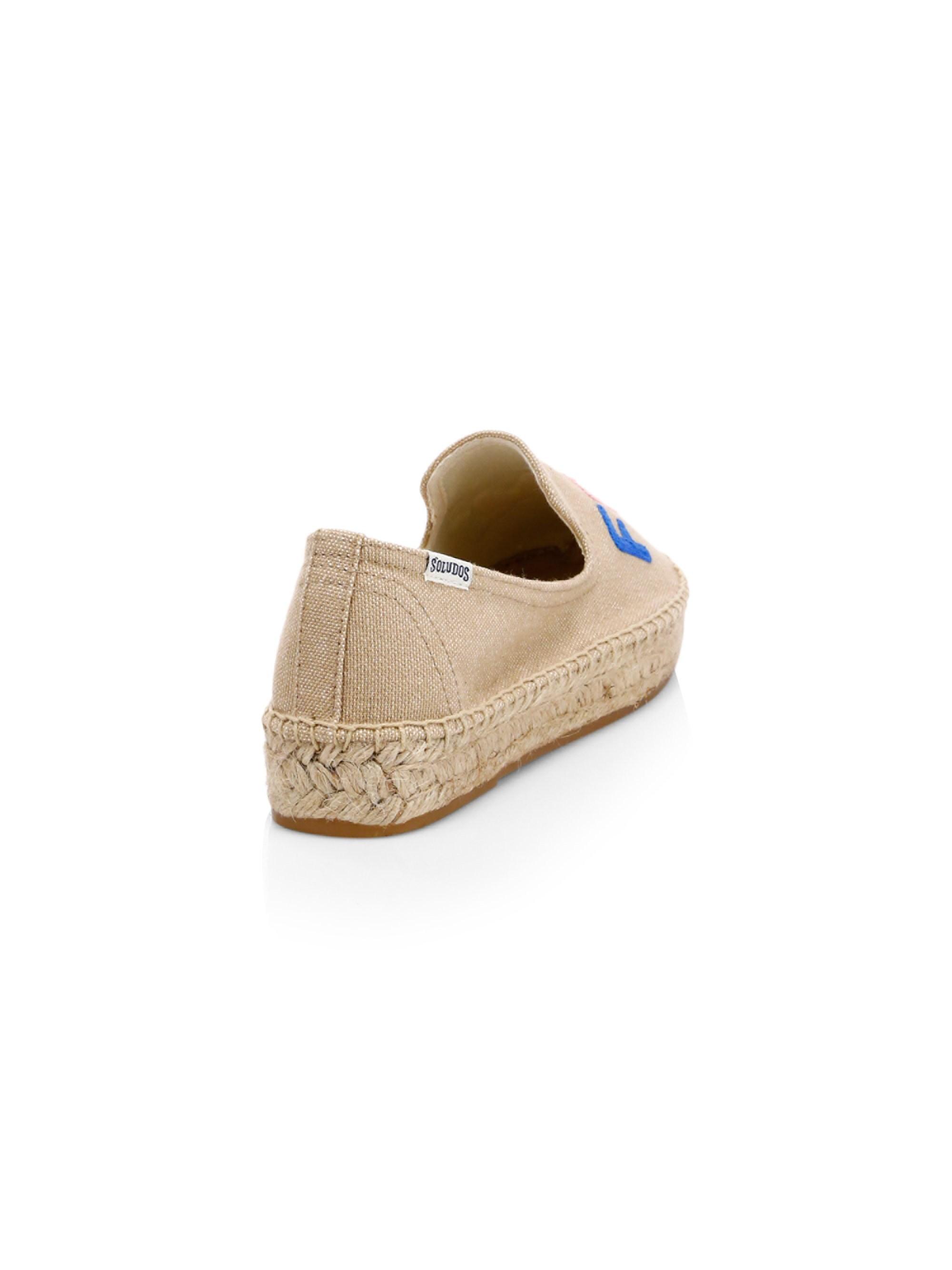 soludos canvas espadrilles