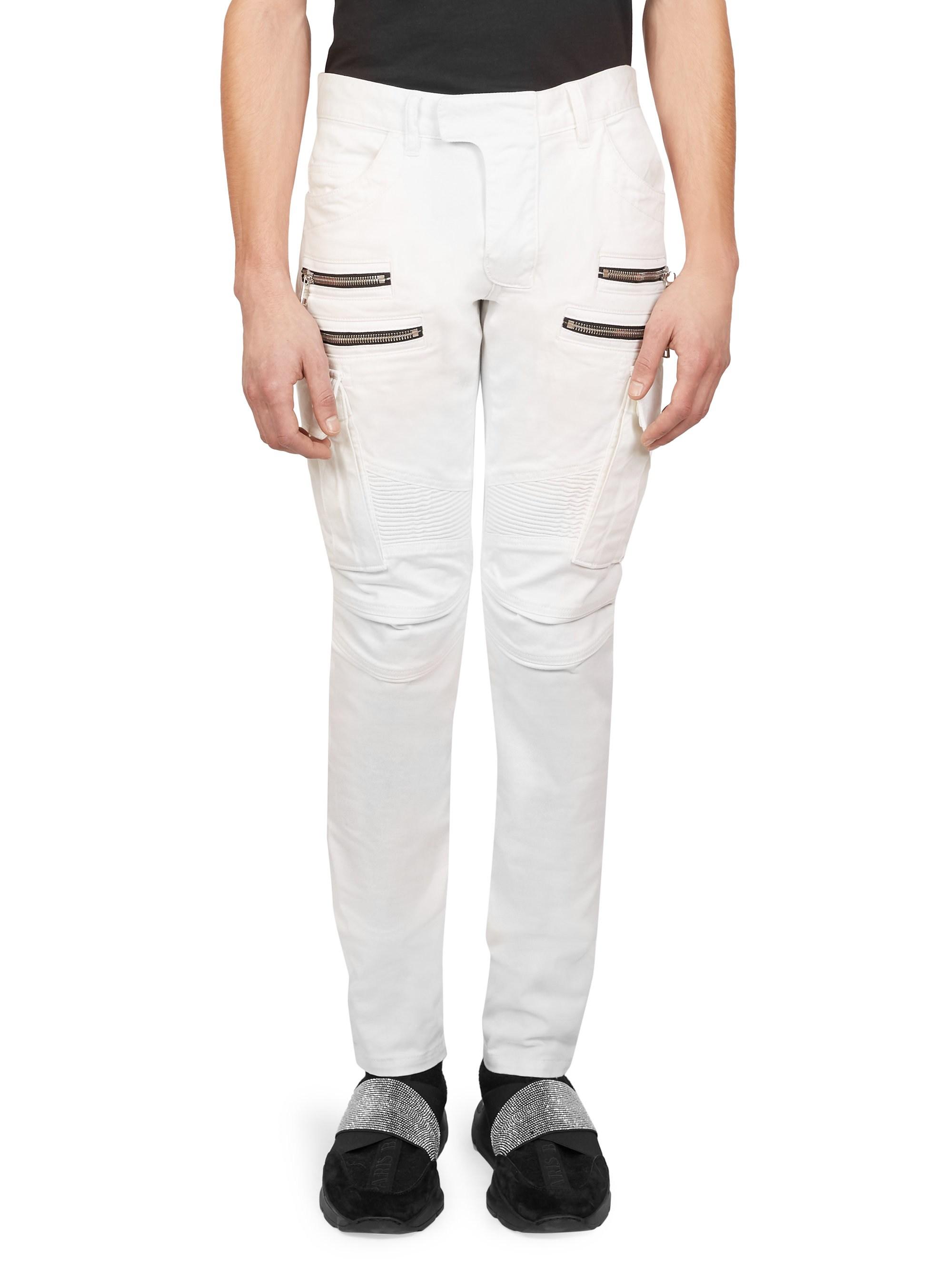 balmain cargo pants