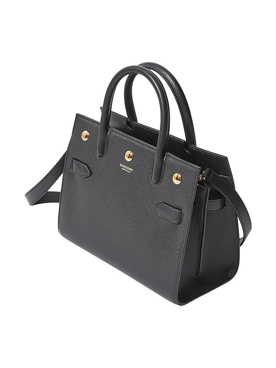 burberry black mini bag