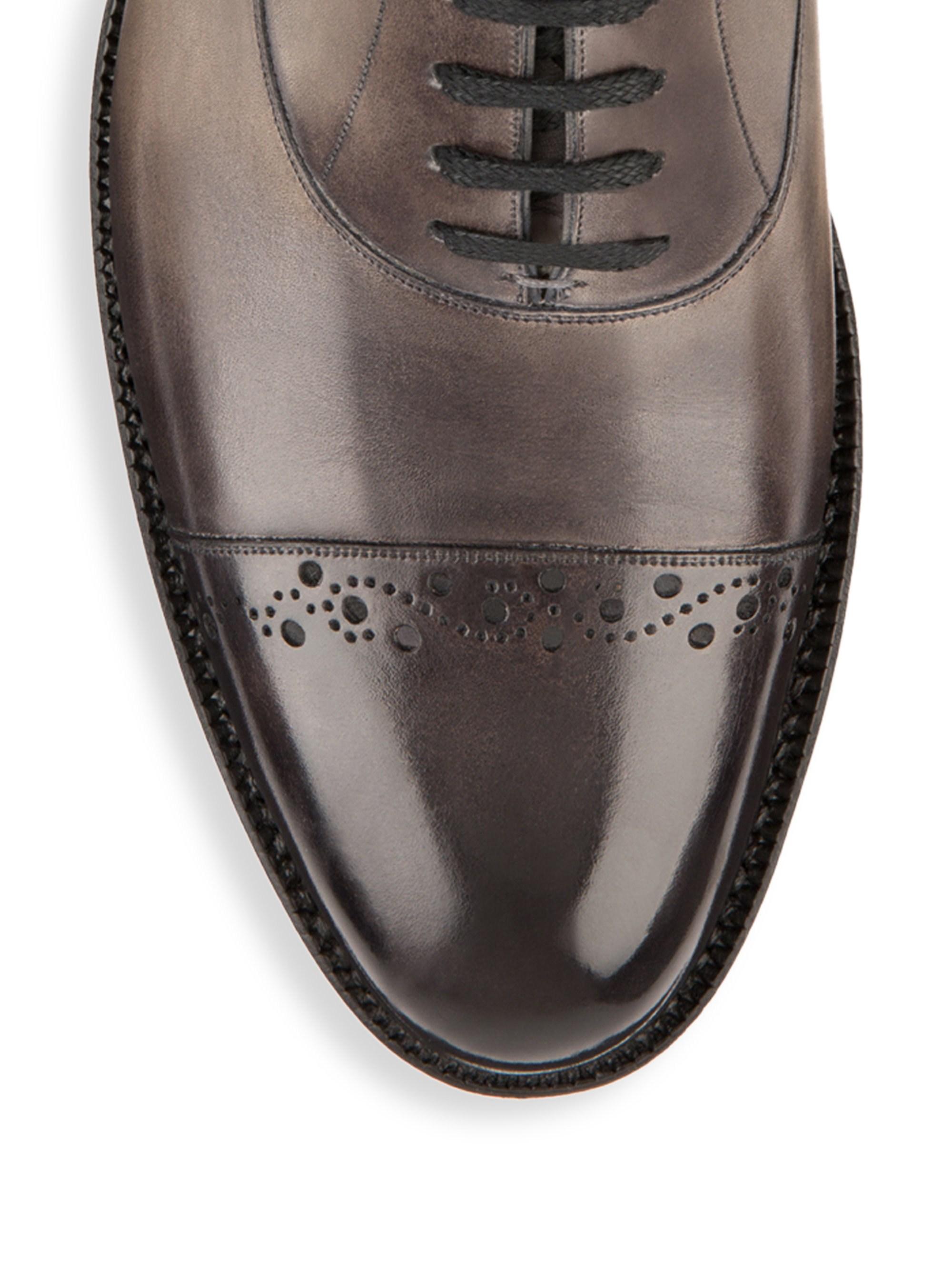 bally men's leather shoes
