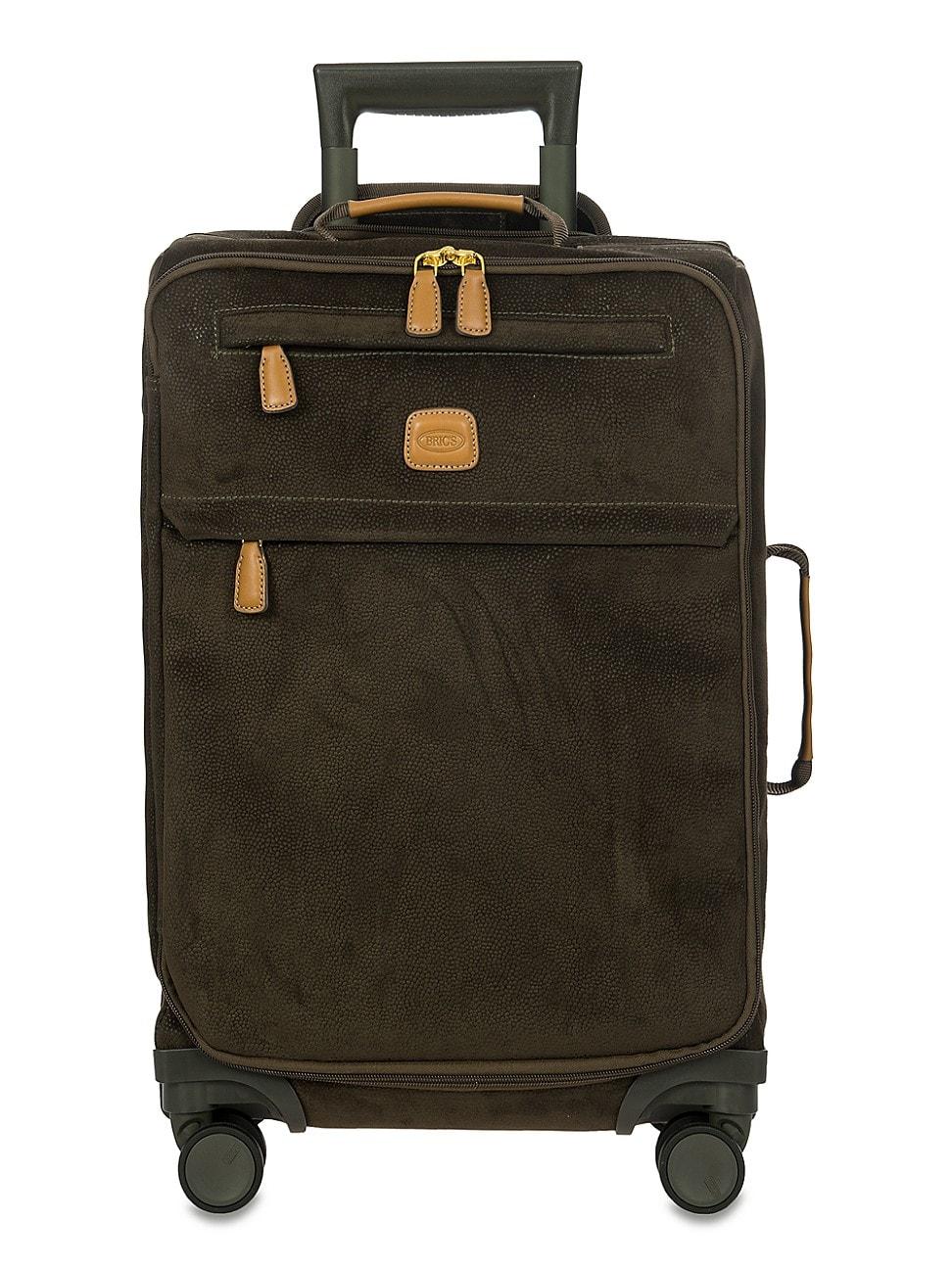 Bric's 21" Tropea Spinner Suitcase in Black for Men | Lyst