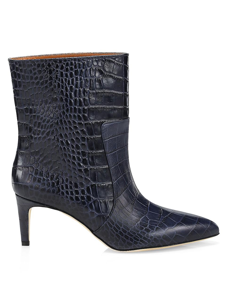 paris texas blue croc boots
