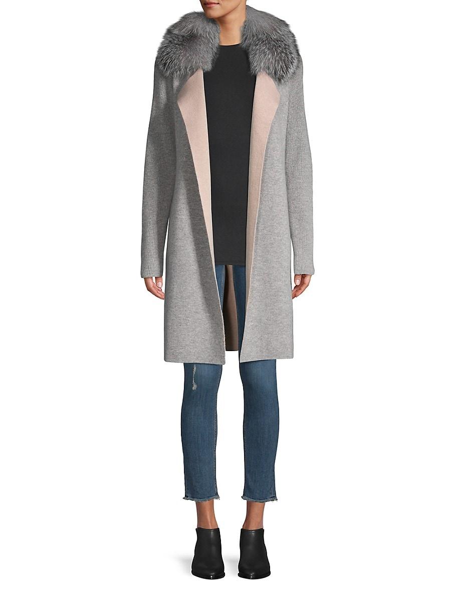 HAVEL studio】CASHMERE FUR CARDIGAN - カーディガン