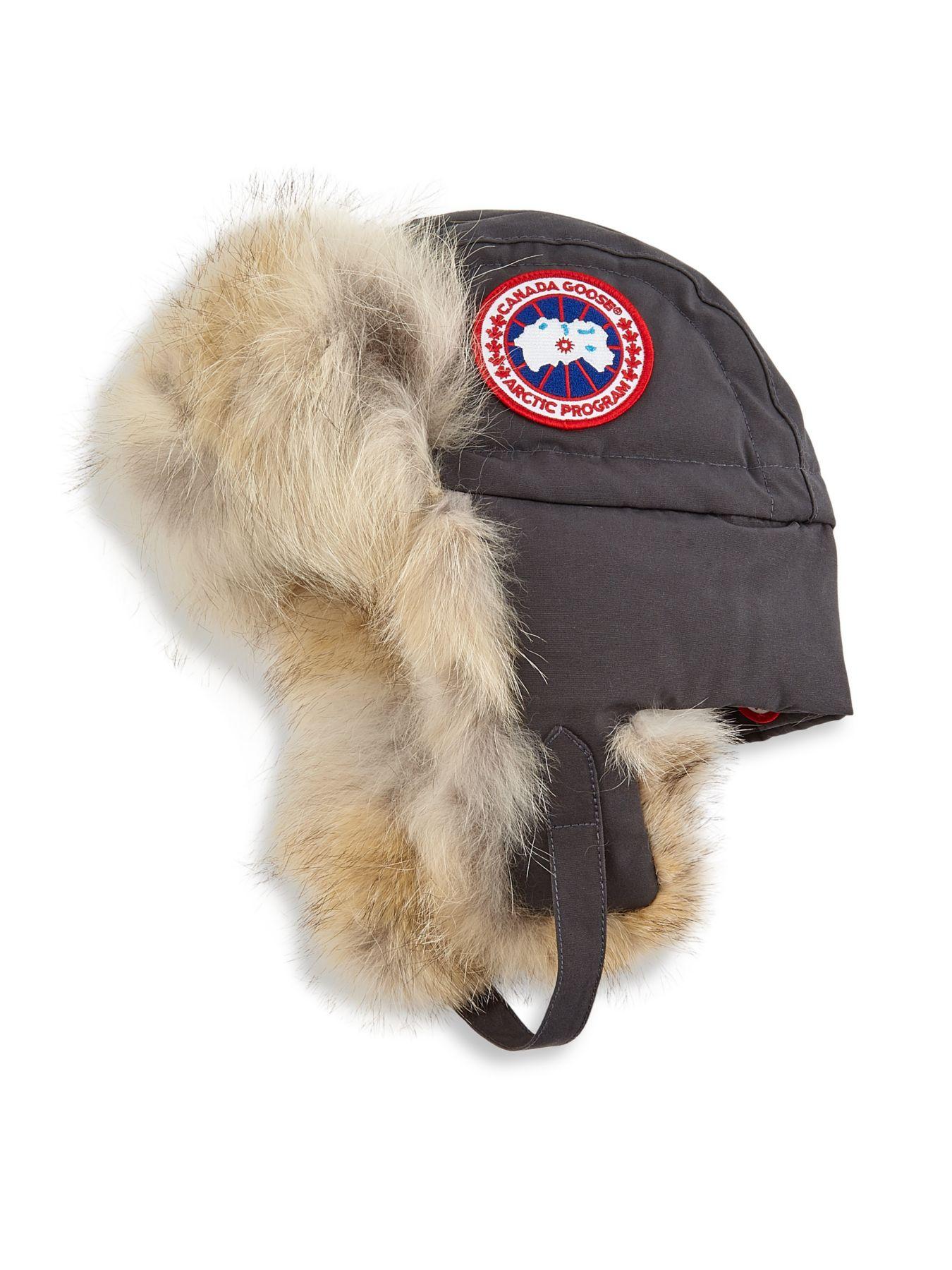 canada goose fur hat