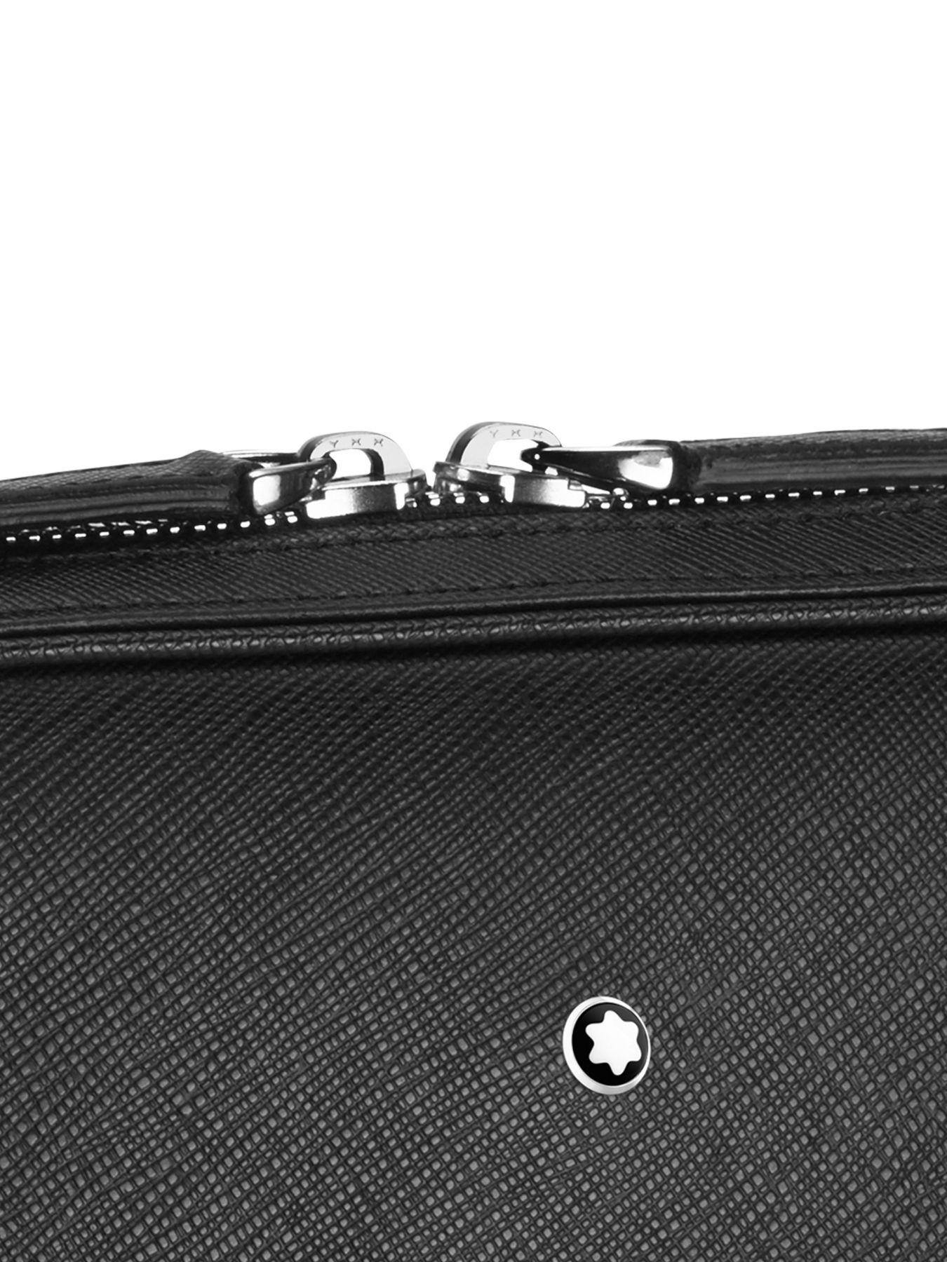 Montblanc Leather Sartorial Ultra Slim Document Case in Black for Men ...