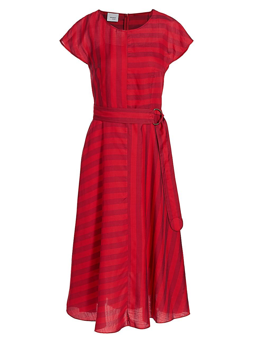 Akris Punto Tonal Kodak-striped Dress 