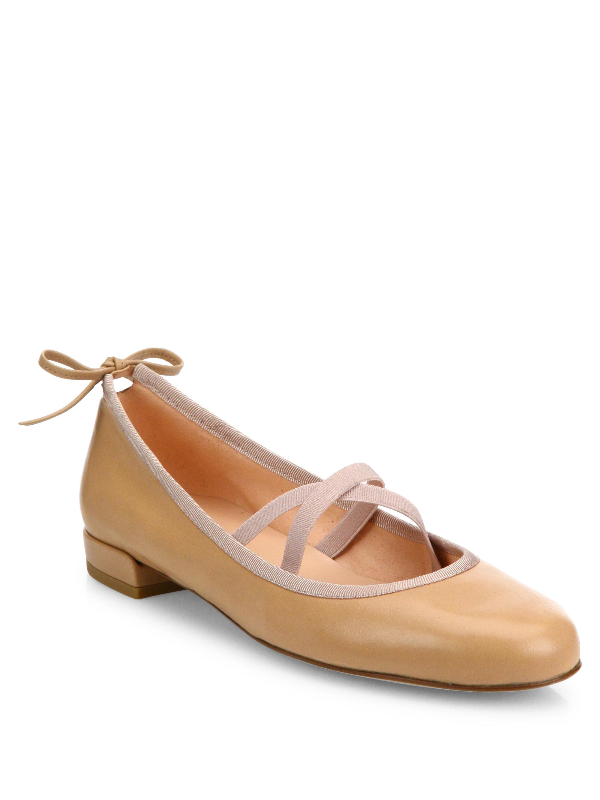 stuart weitzman bolshoi ballet flats