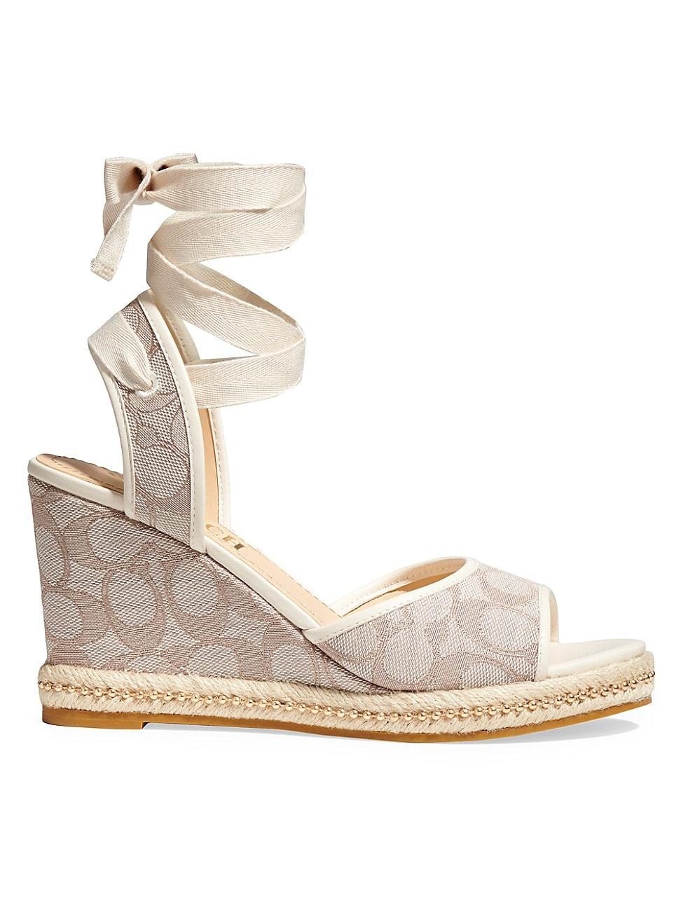 coach page sig recycled wedge