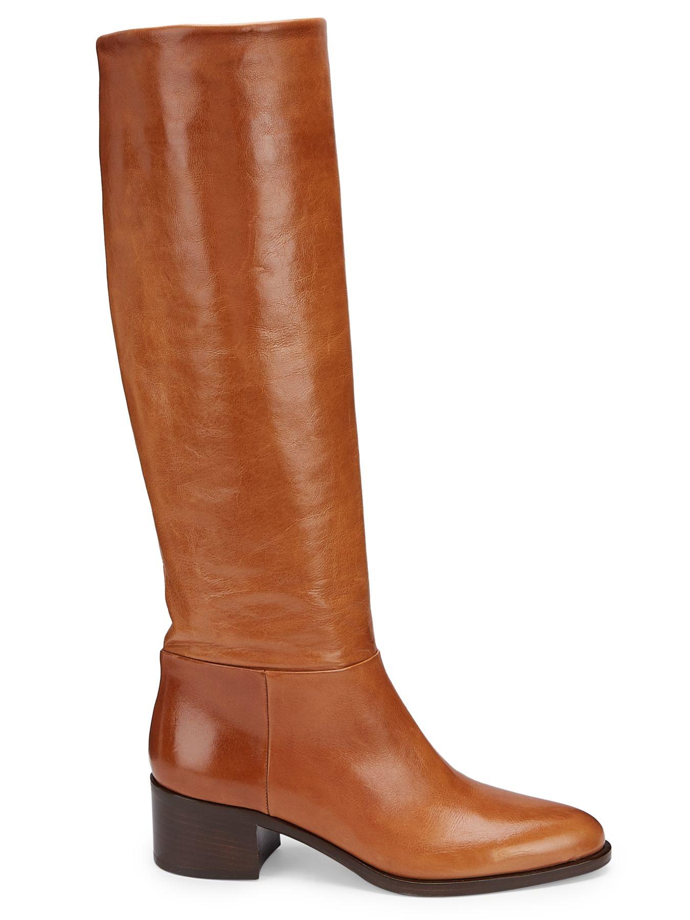 prada stretch leather tall boots