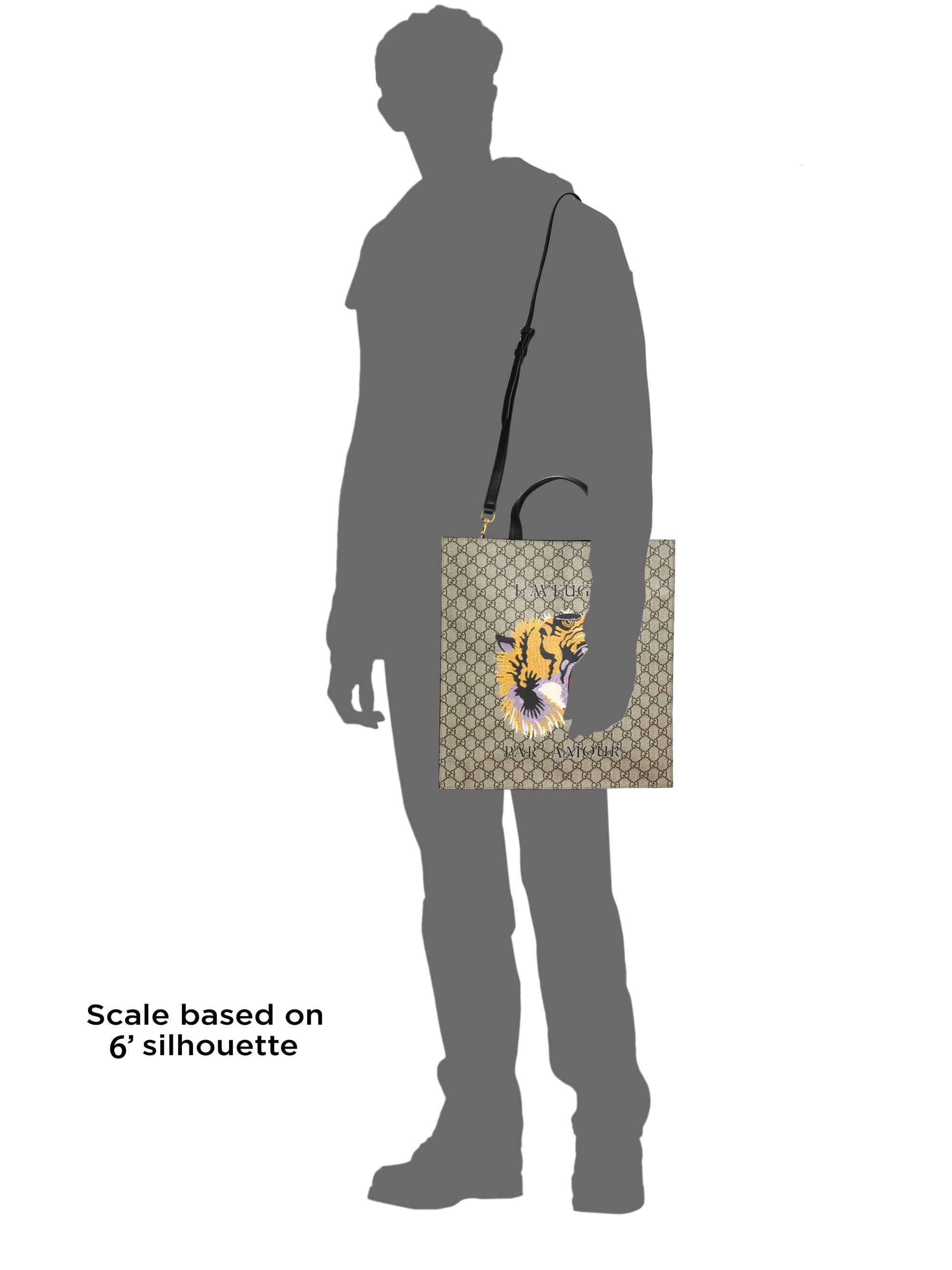 gucci tiger tote