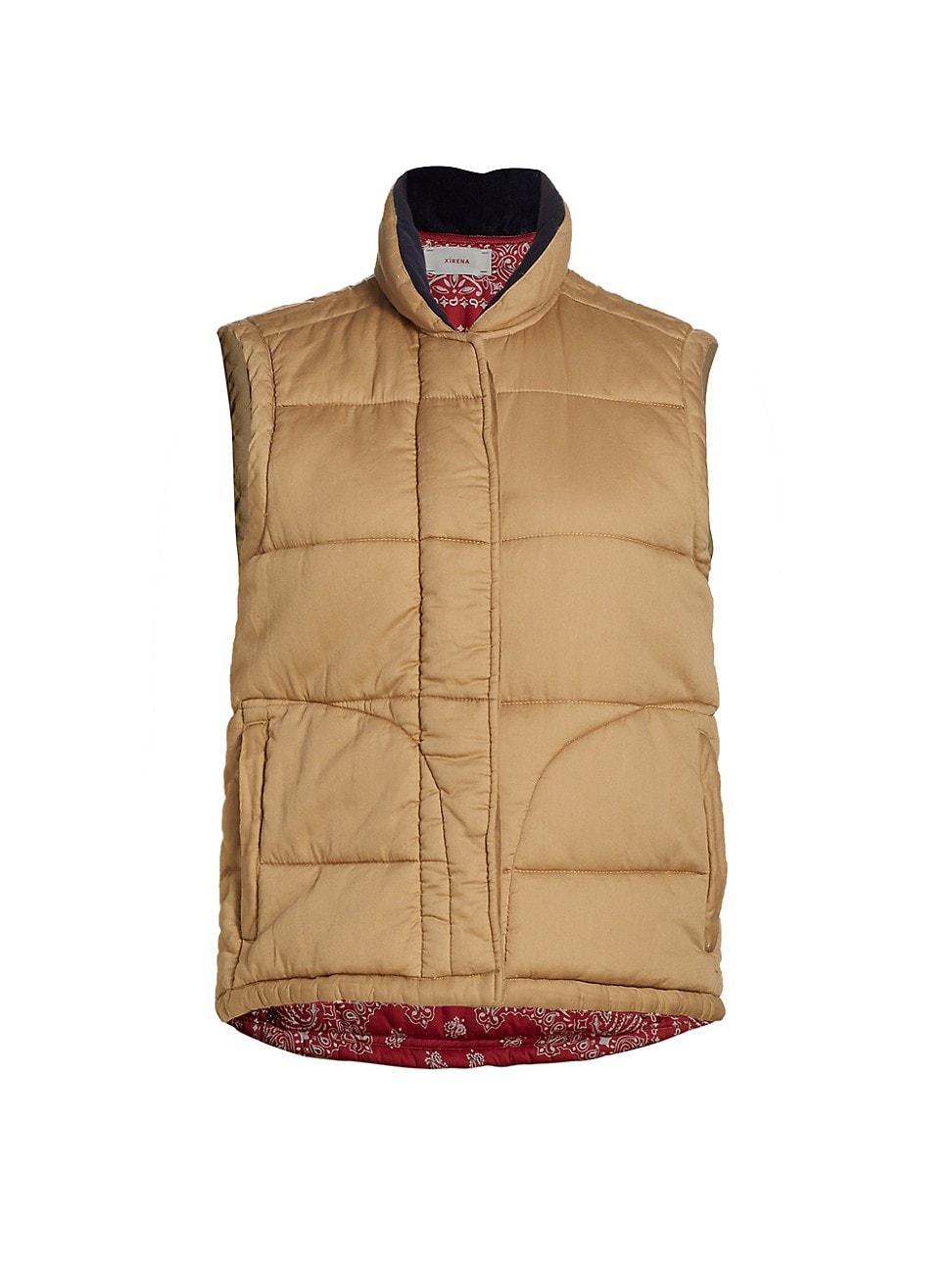 hunter orange down vest