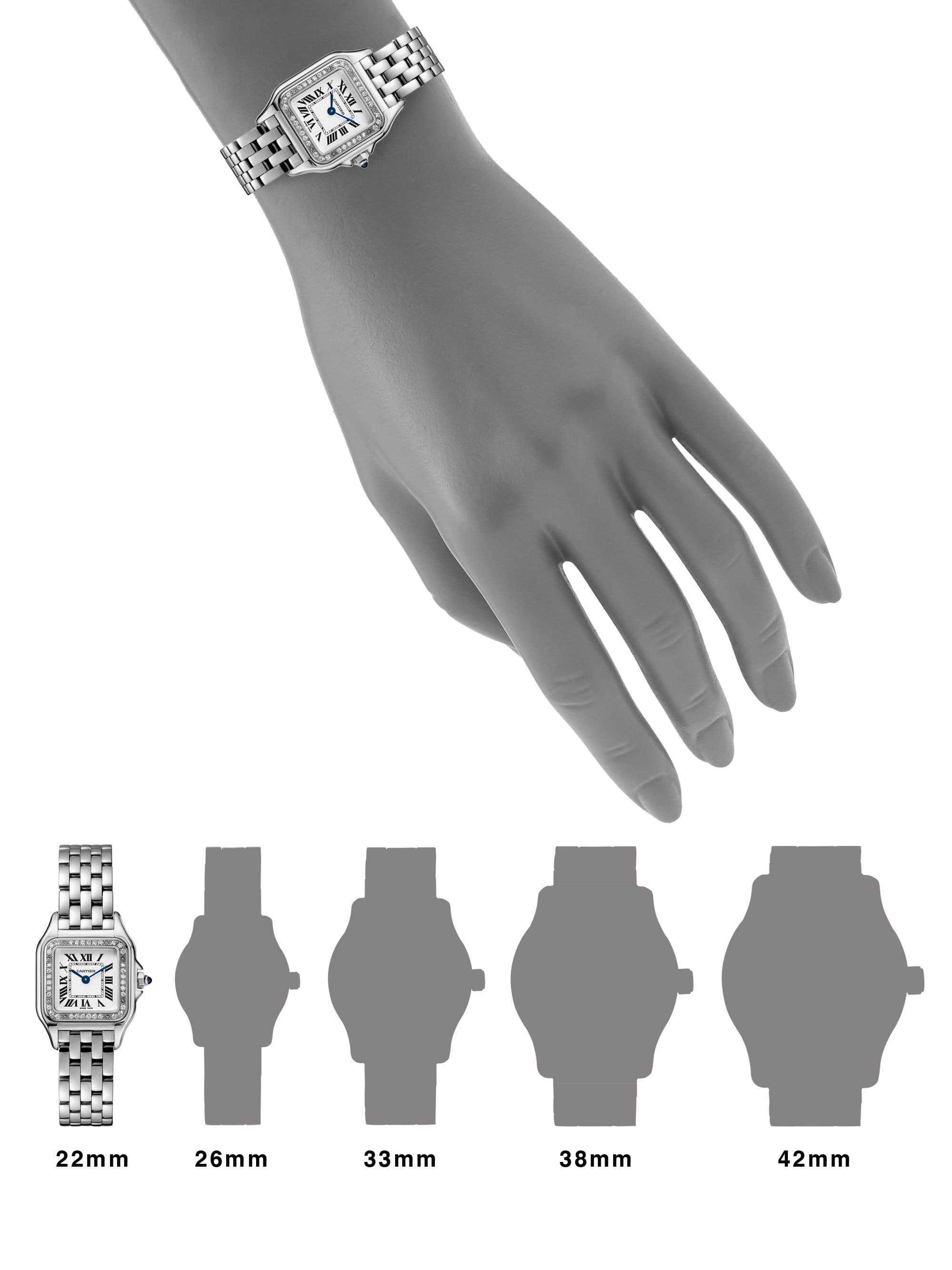 cartier panthere mini watch