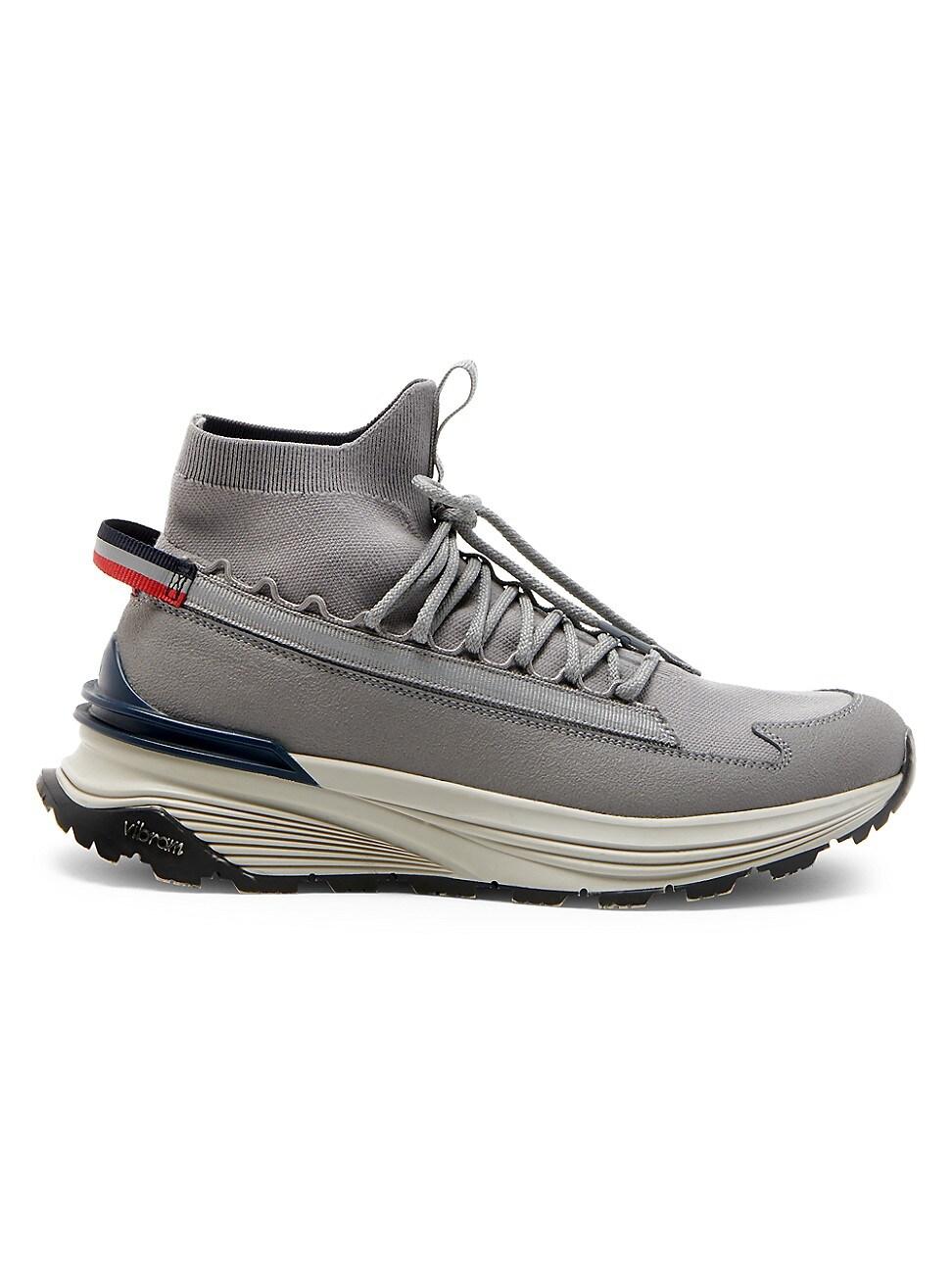 Moncler Monte Running Sneakers in Gray for Men Lyst