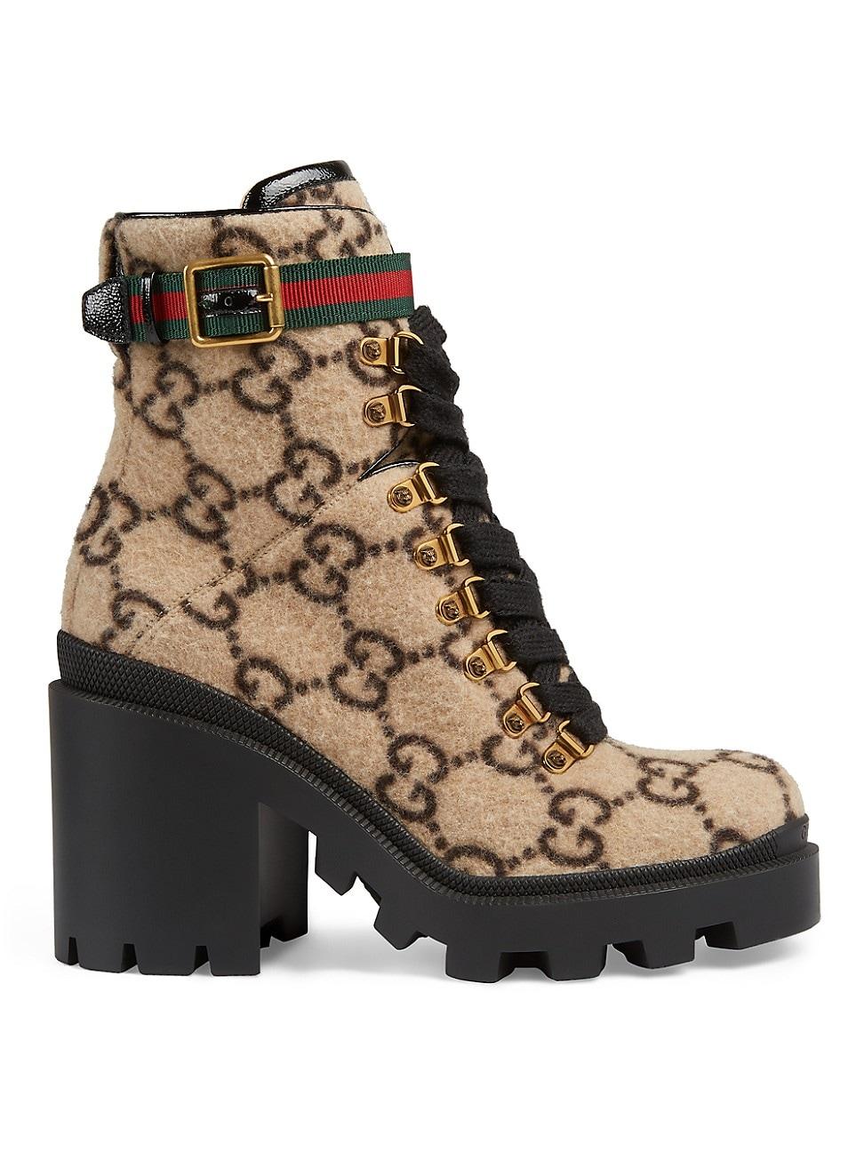 Gucci Wool Ankle Boot in | Lyst