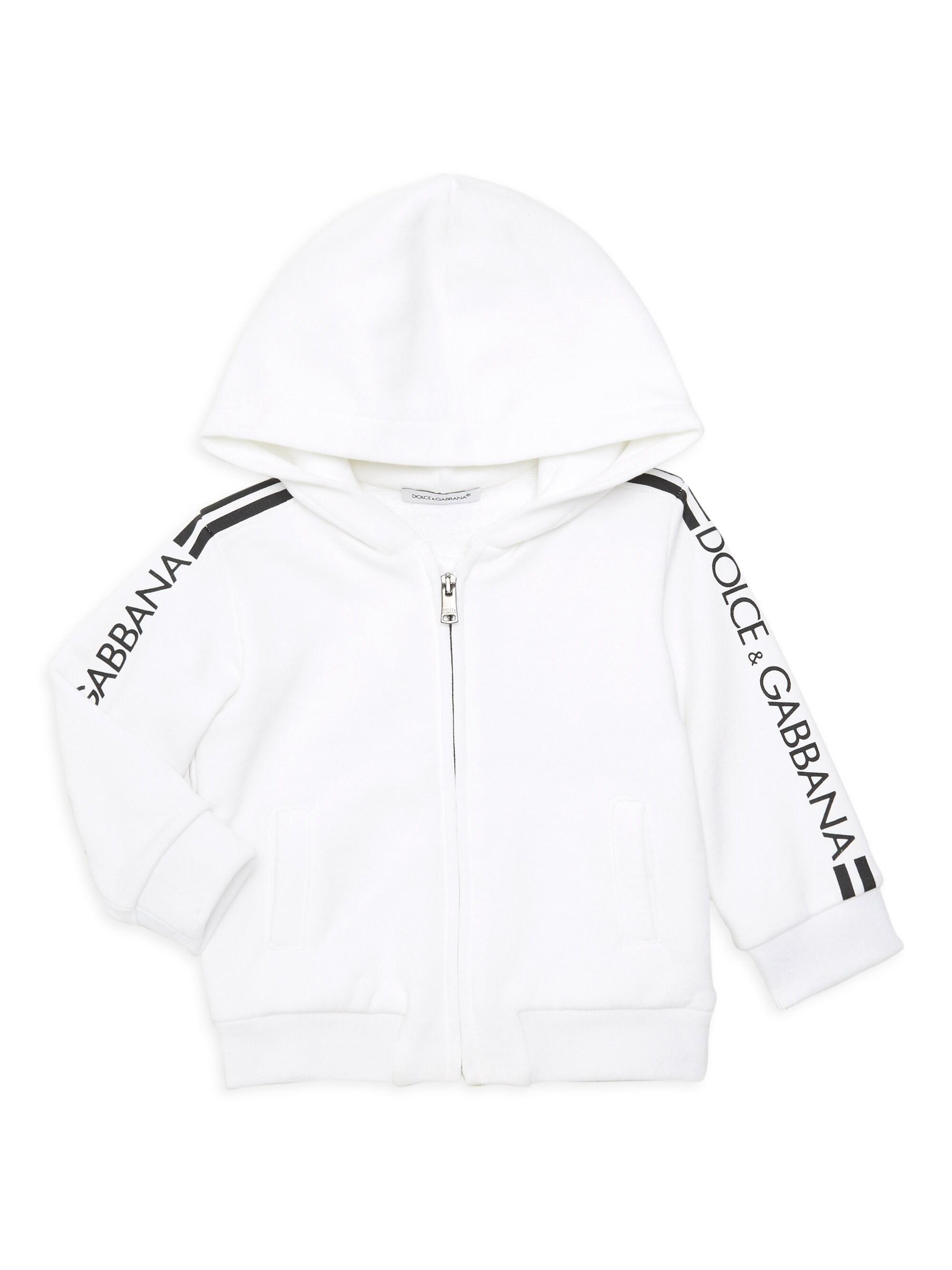 baby boy white hoodie