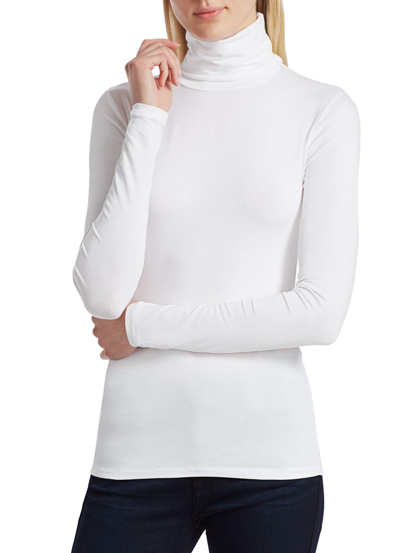 fila turtleneck white