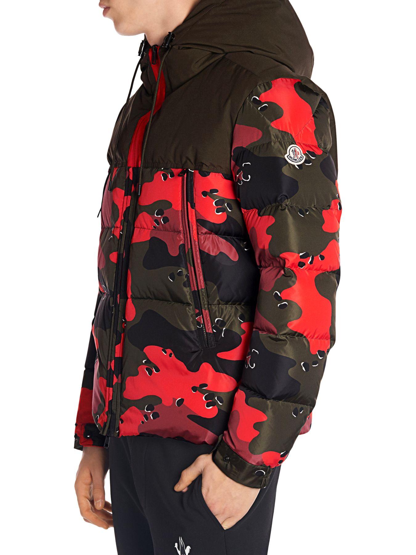 Moncler Eymeric Camouflage Down Puffer 
