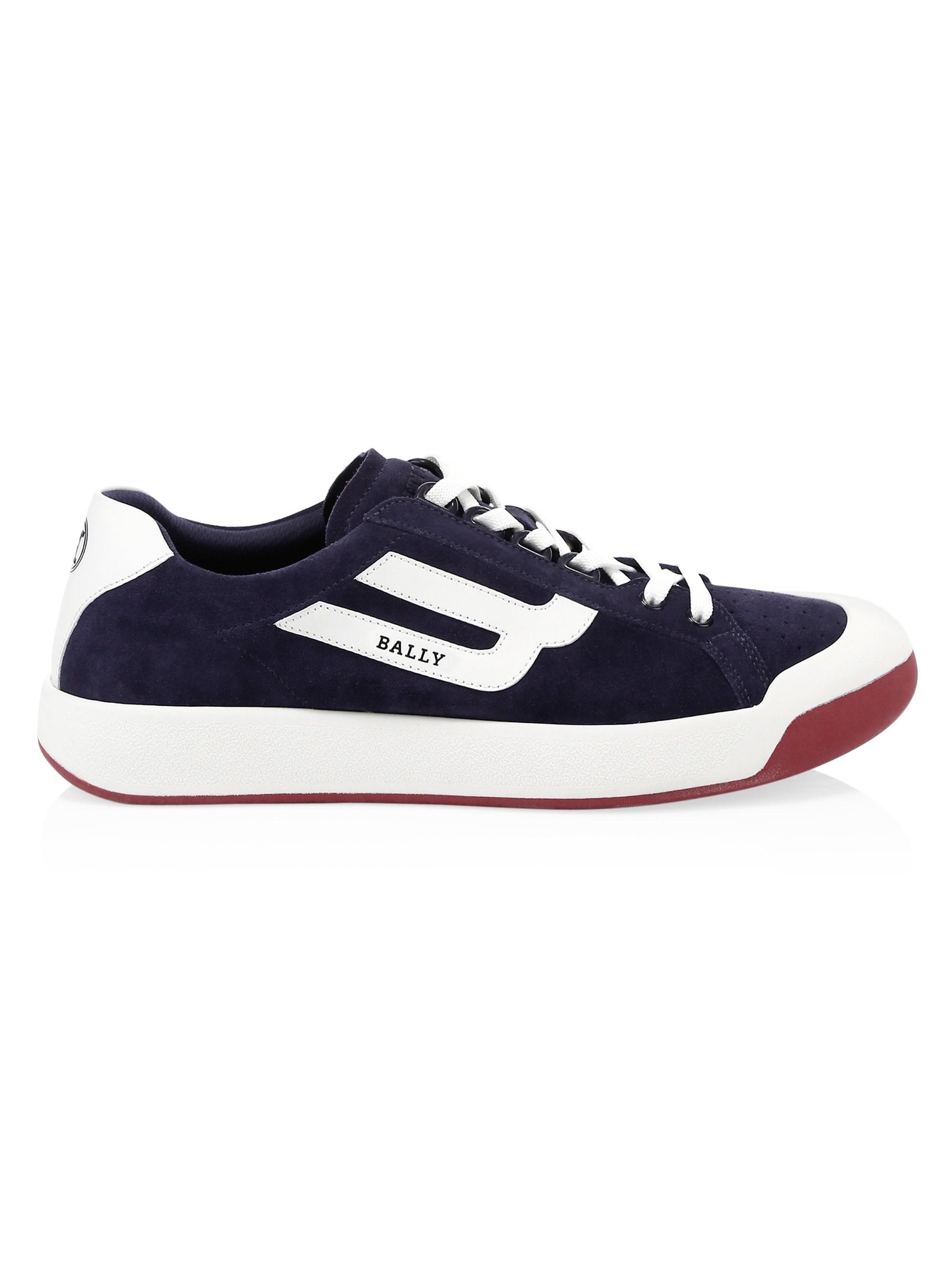 Bally Leather The New Competition Sneakers in Blue for Men - Save 58% - Lyst