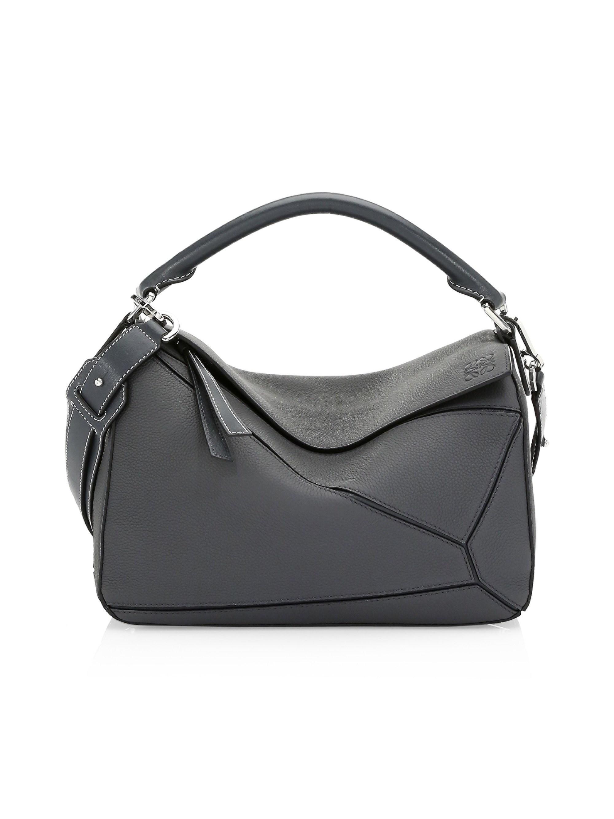 Loewe Women's Leather Puzzle Bag 