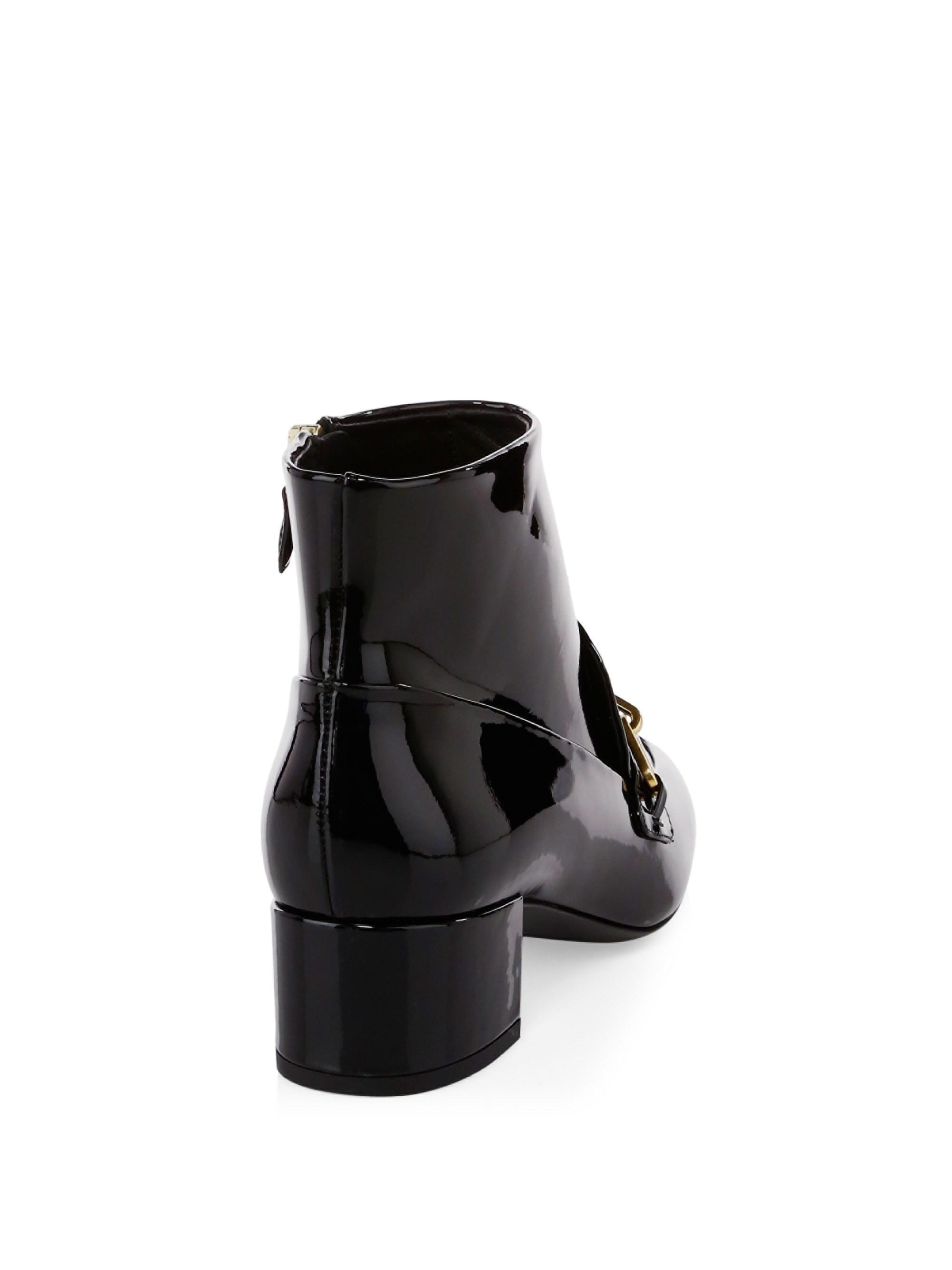 burberry leather ankle boots