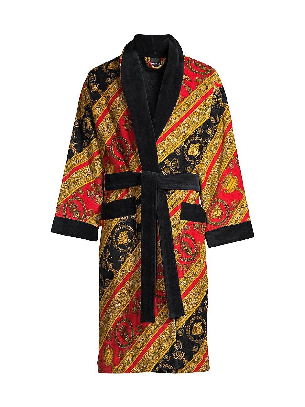 versace velvet robe