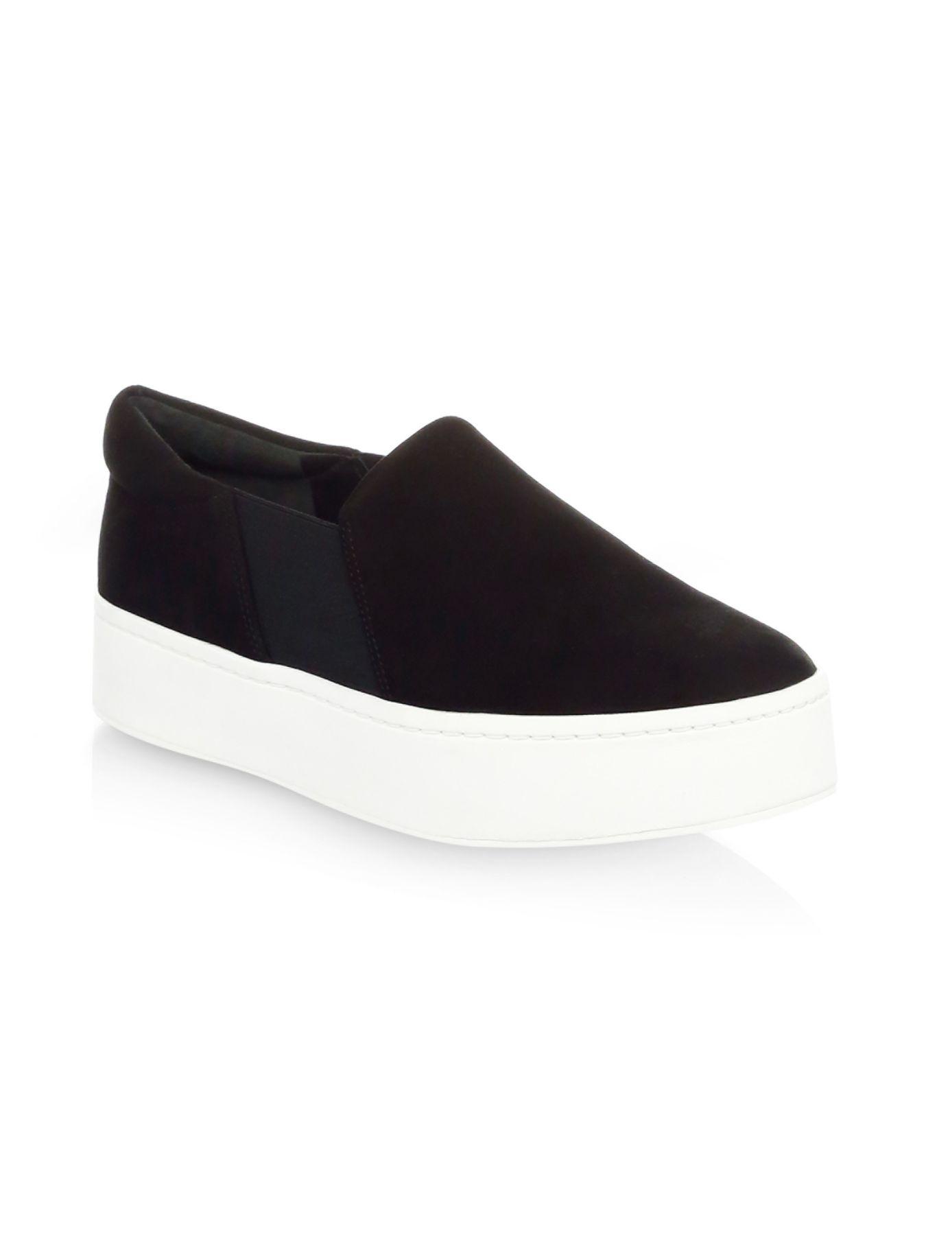 vince slip on platform sneakers