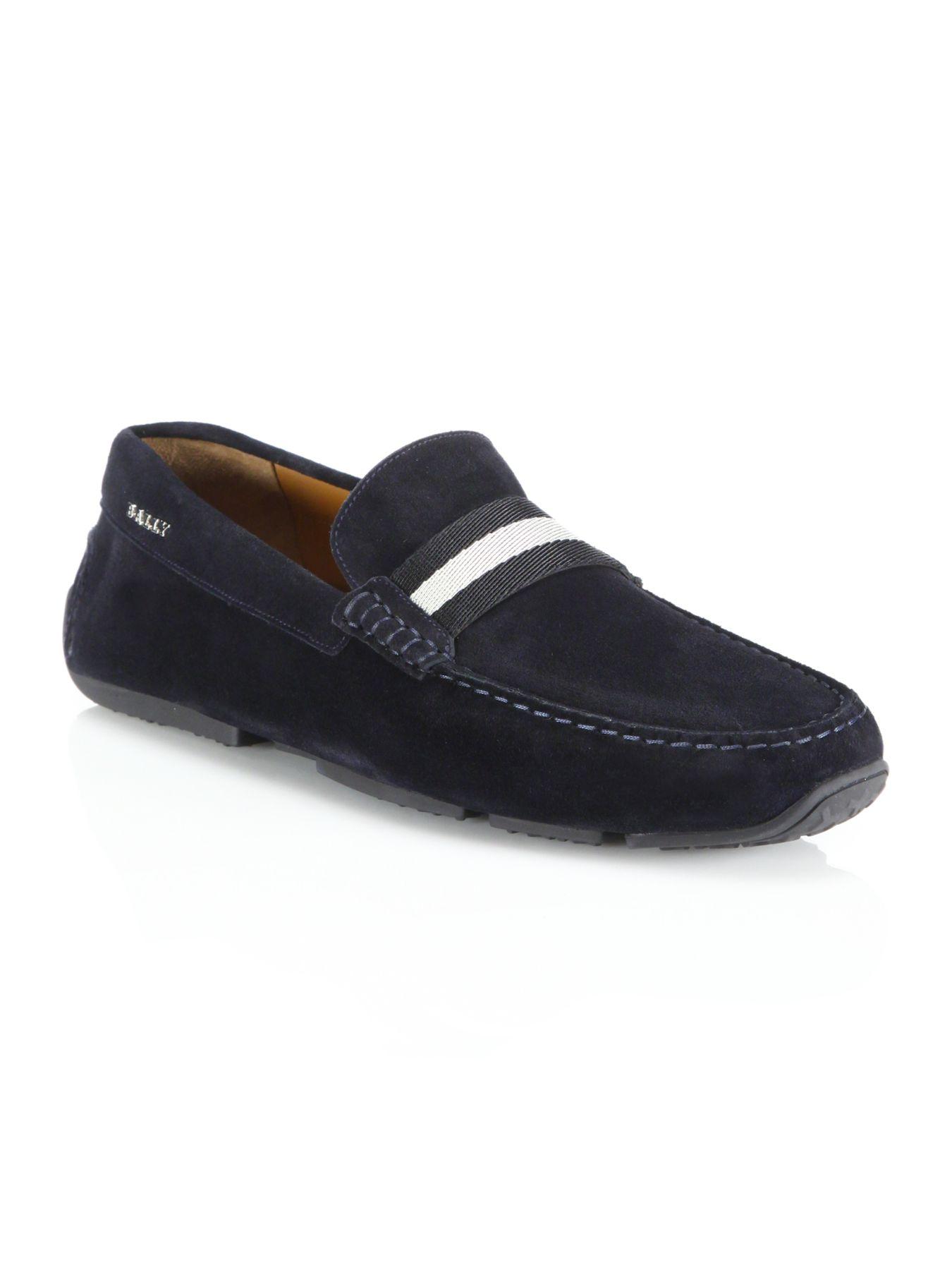 bally leather driver