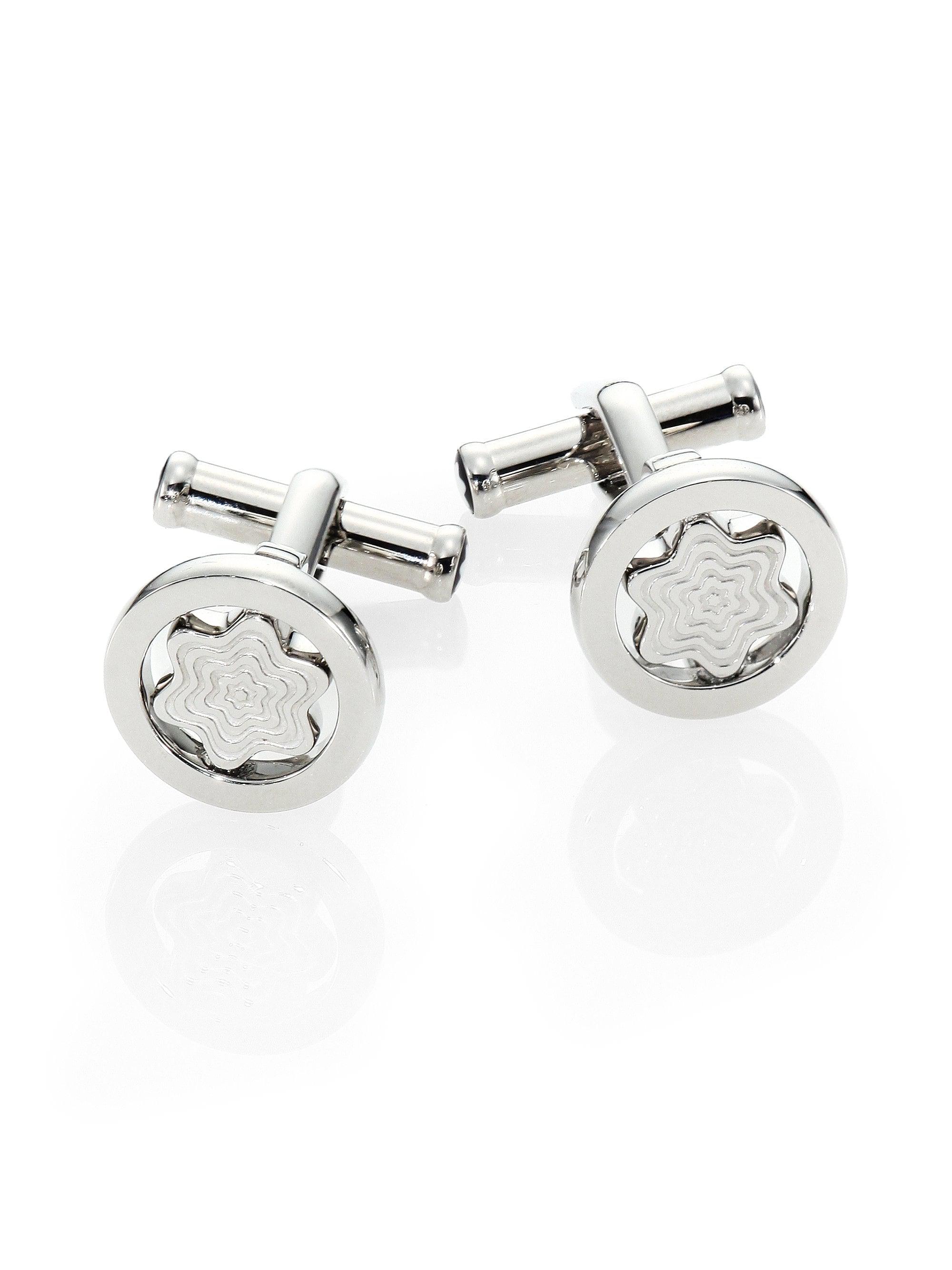 Montblanc Heritage Cufflinks in Gray for Men Lyst