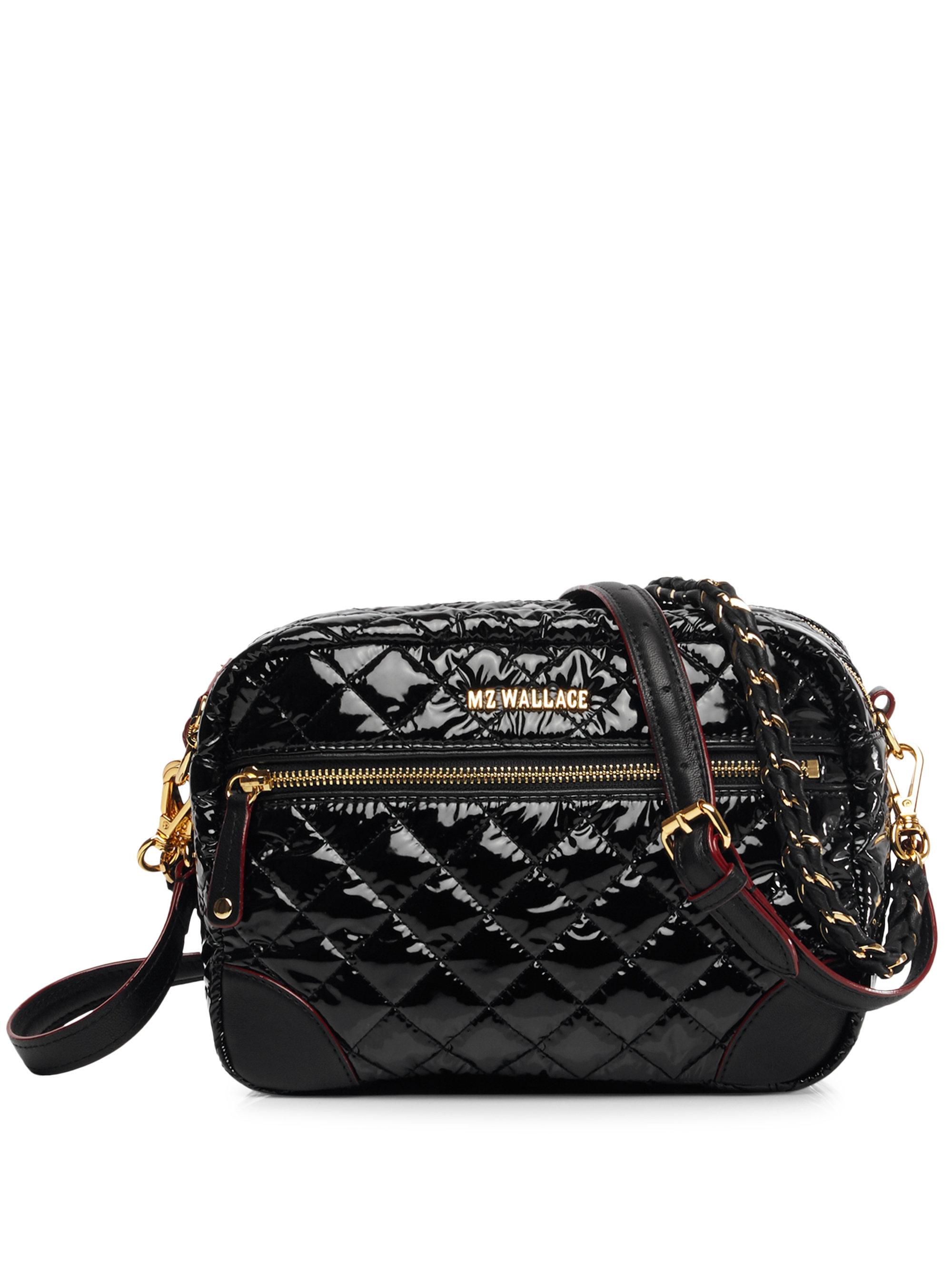 mz wallace black purse