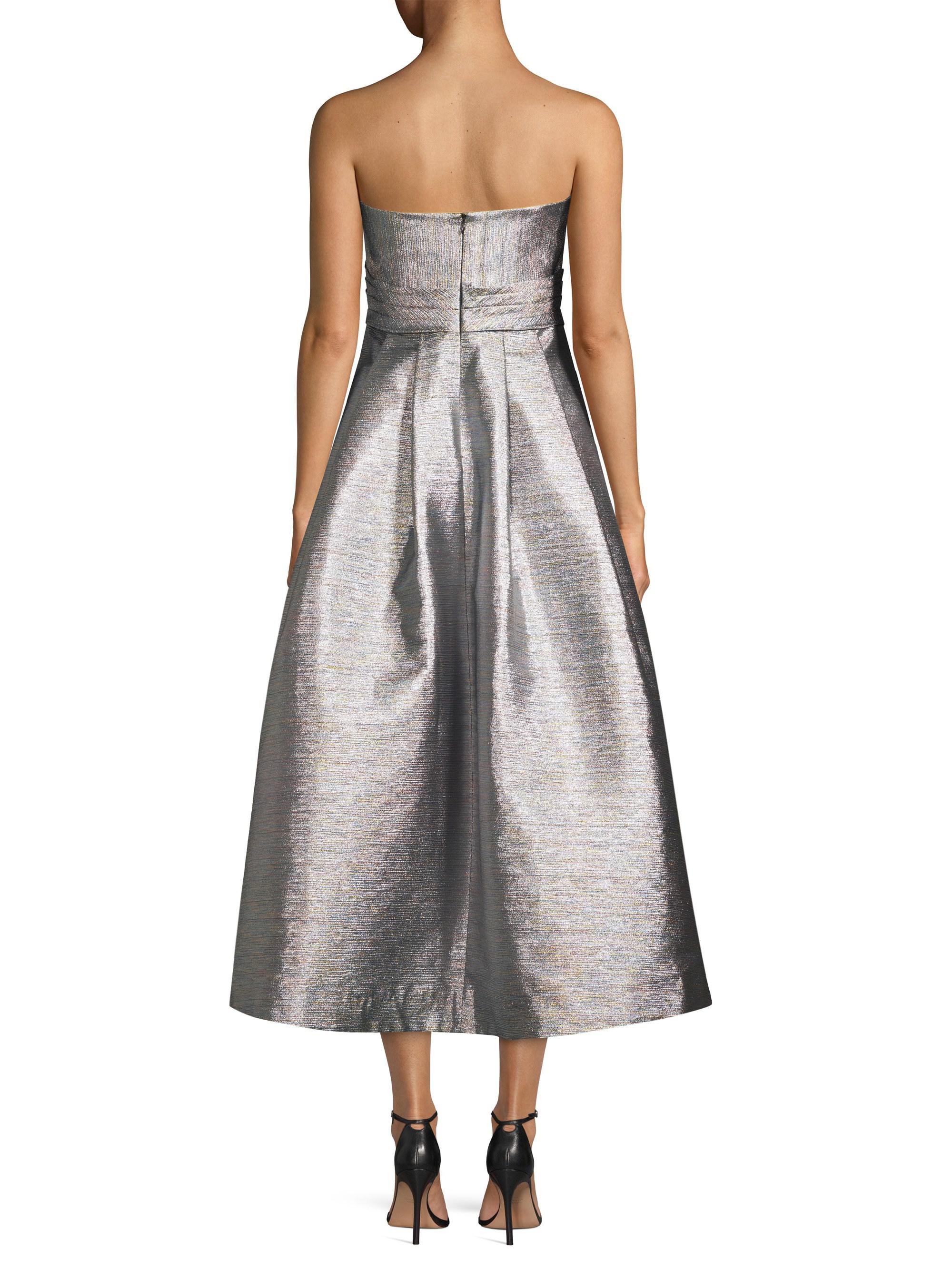 Shoshanna Dawn Hilo Dress In Metallic Lyst