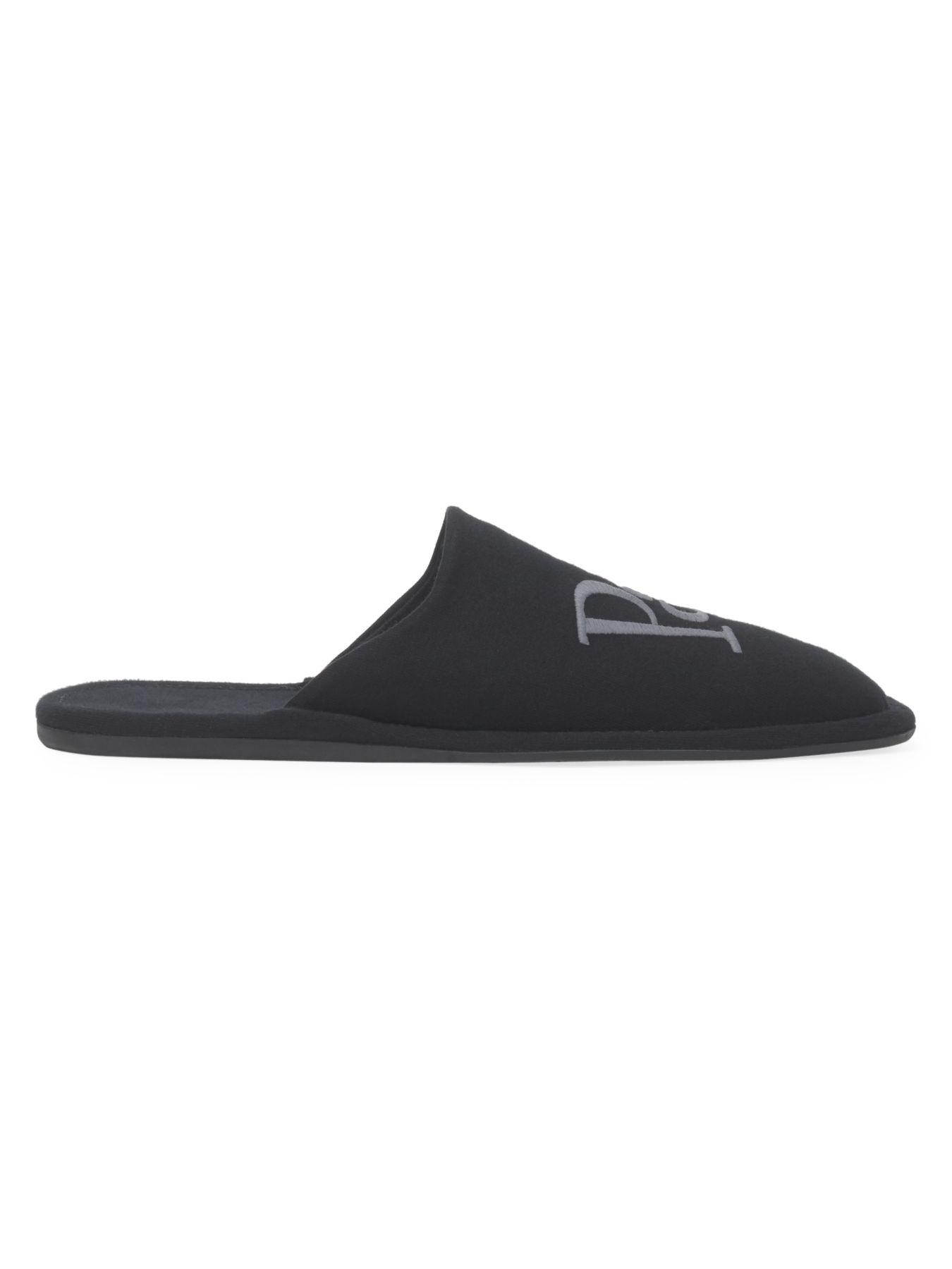 balenciaga black slippers