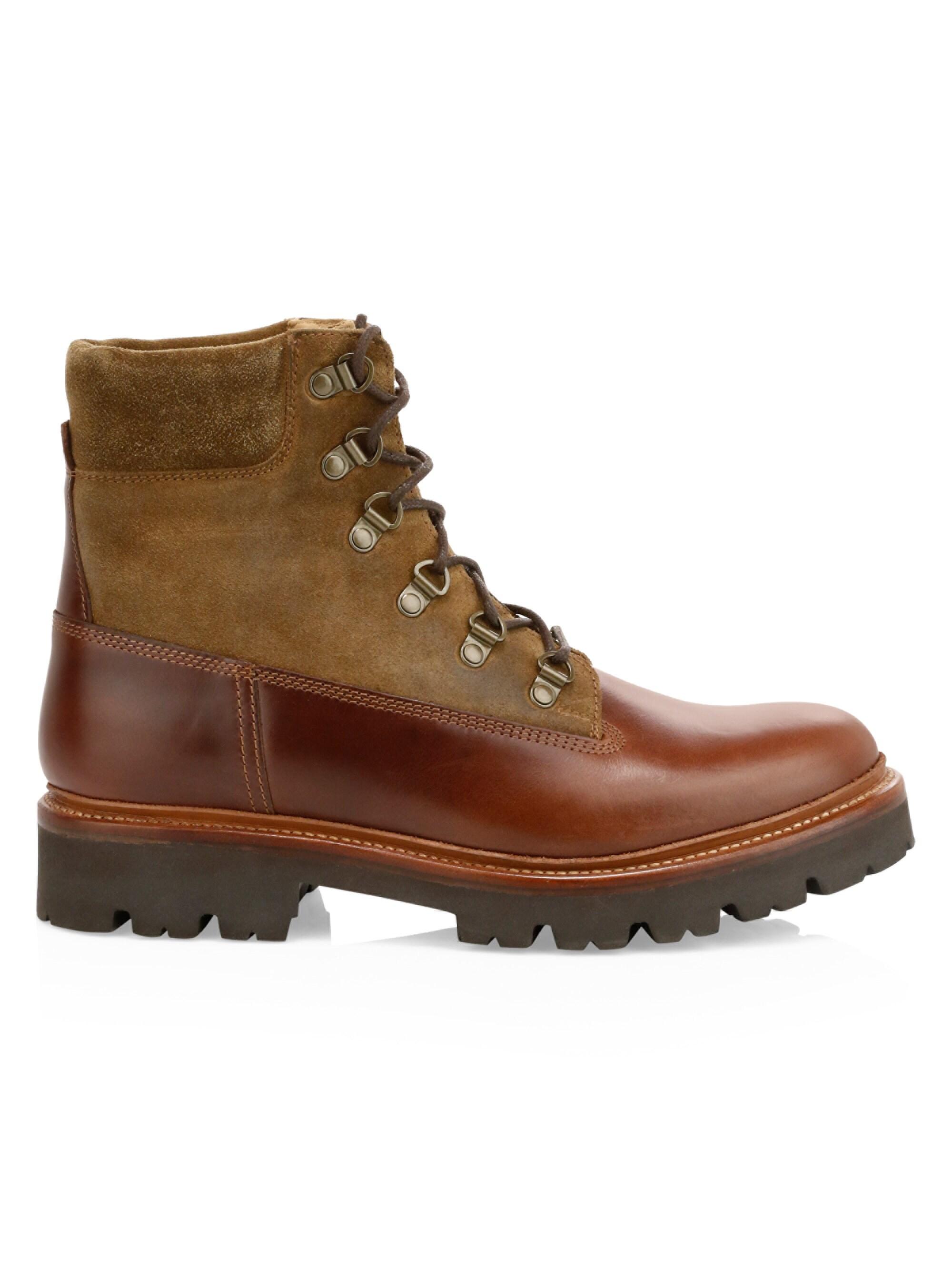 hiking suede boots