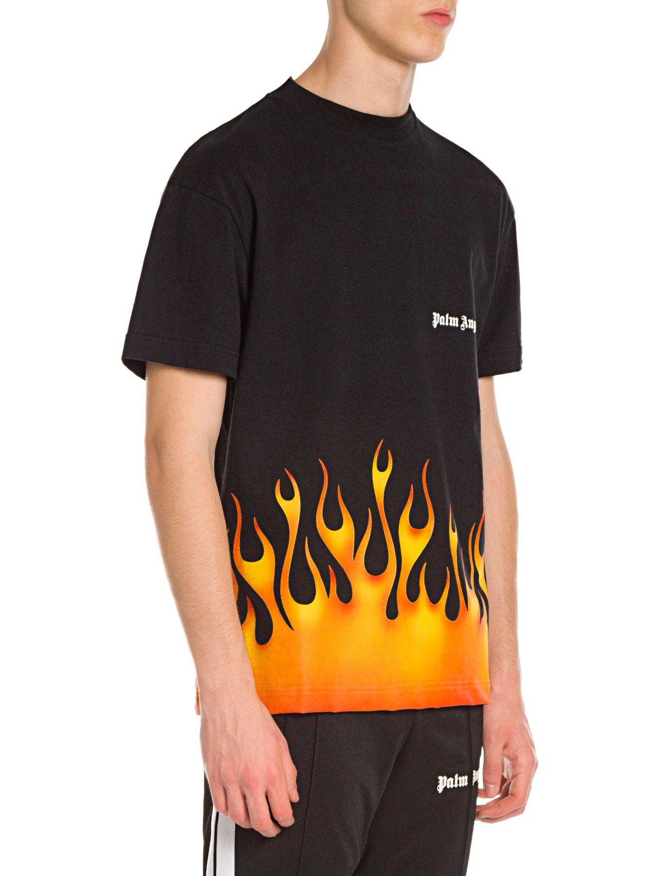 Maglietta palm angels fuoco Clearance