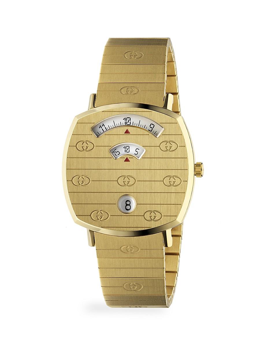 Gucci Velvet Grip Watch, 27 Mm in Gold (Metallic) - Save 34% - Lyst