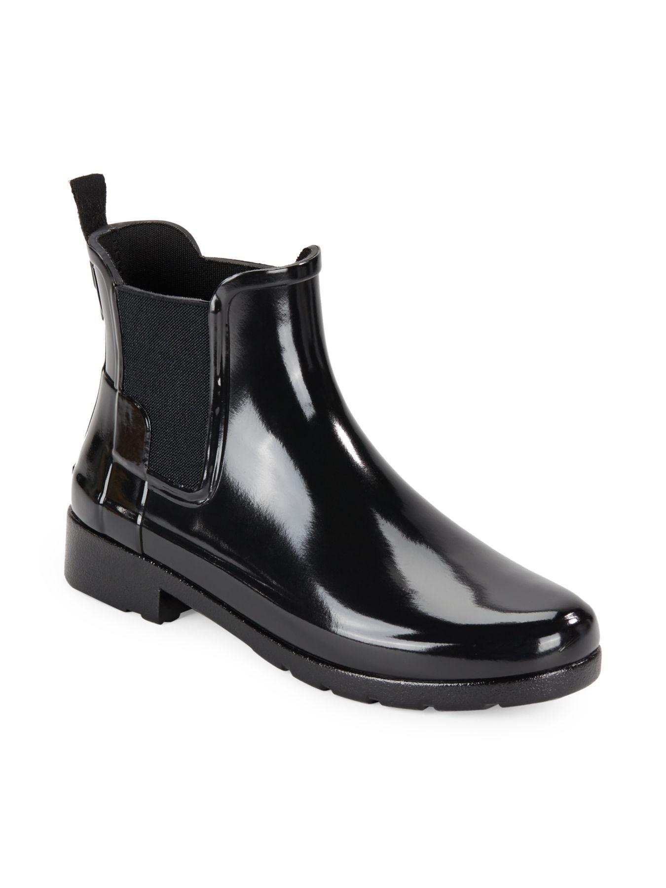 hunter ankle rain boots
