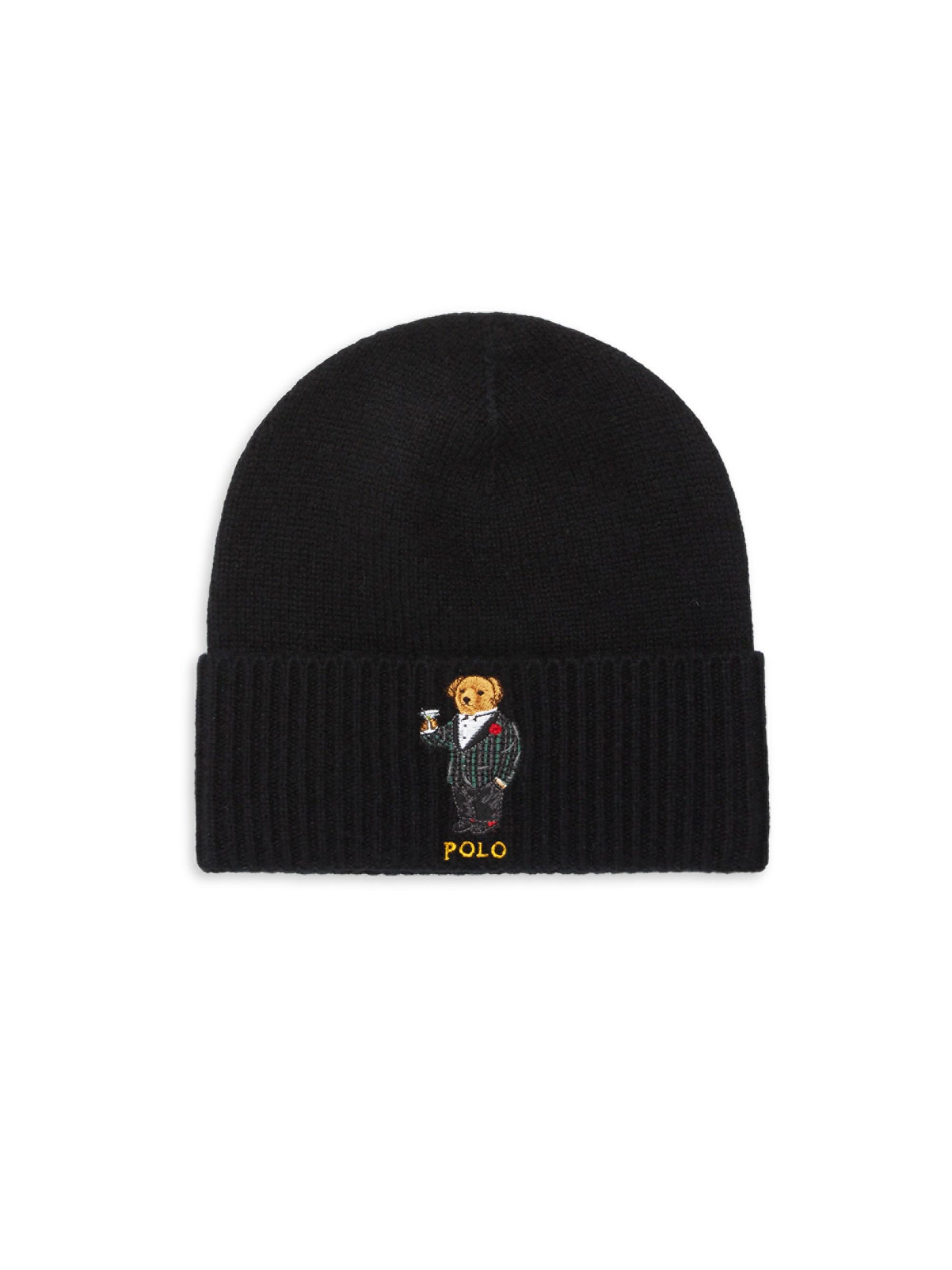 polo bear beanie black, OFF 74%,Buy!