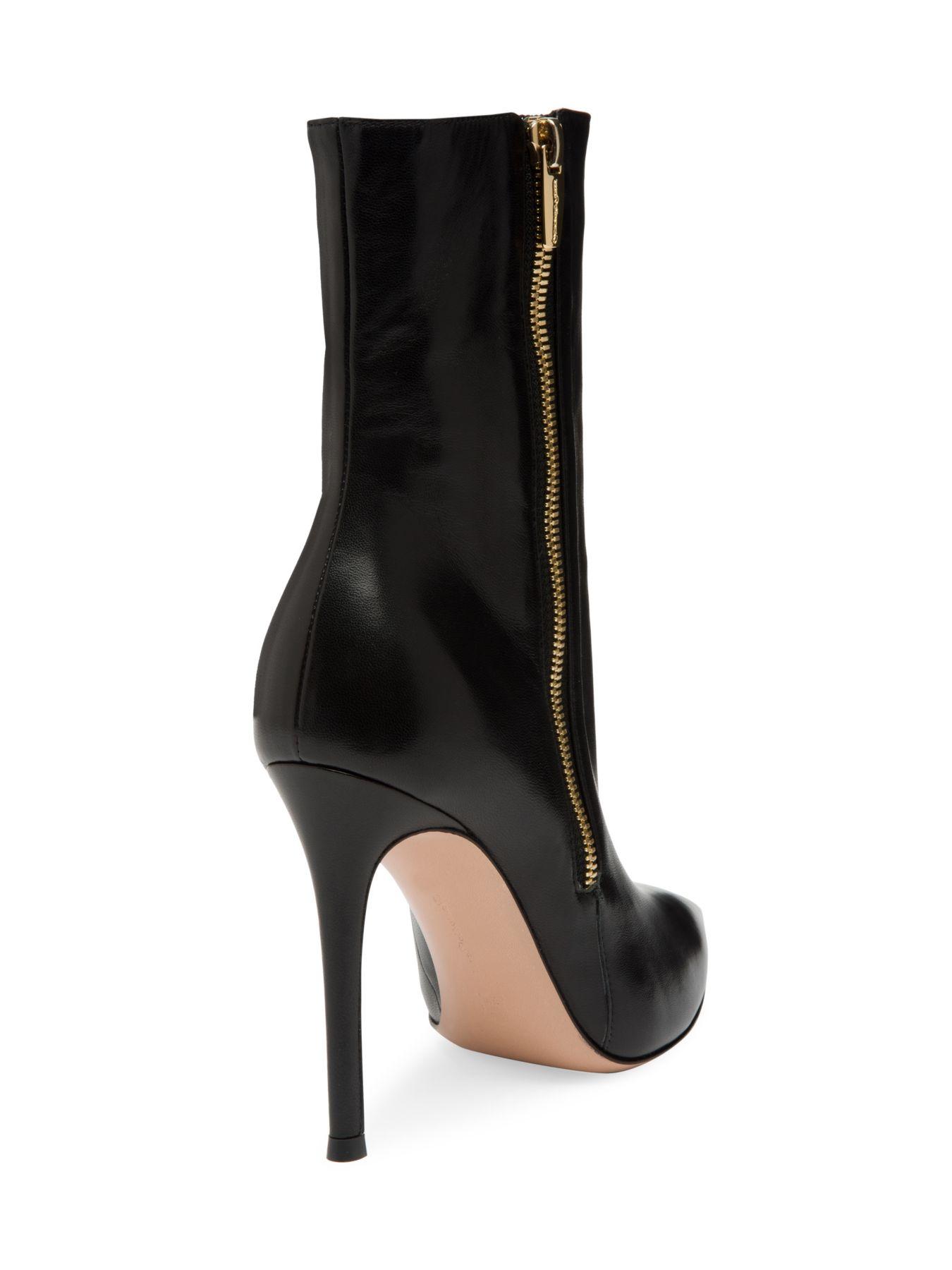 gianvito rossi square toe boots