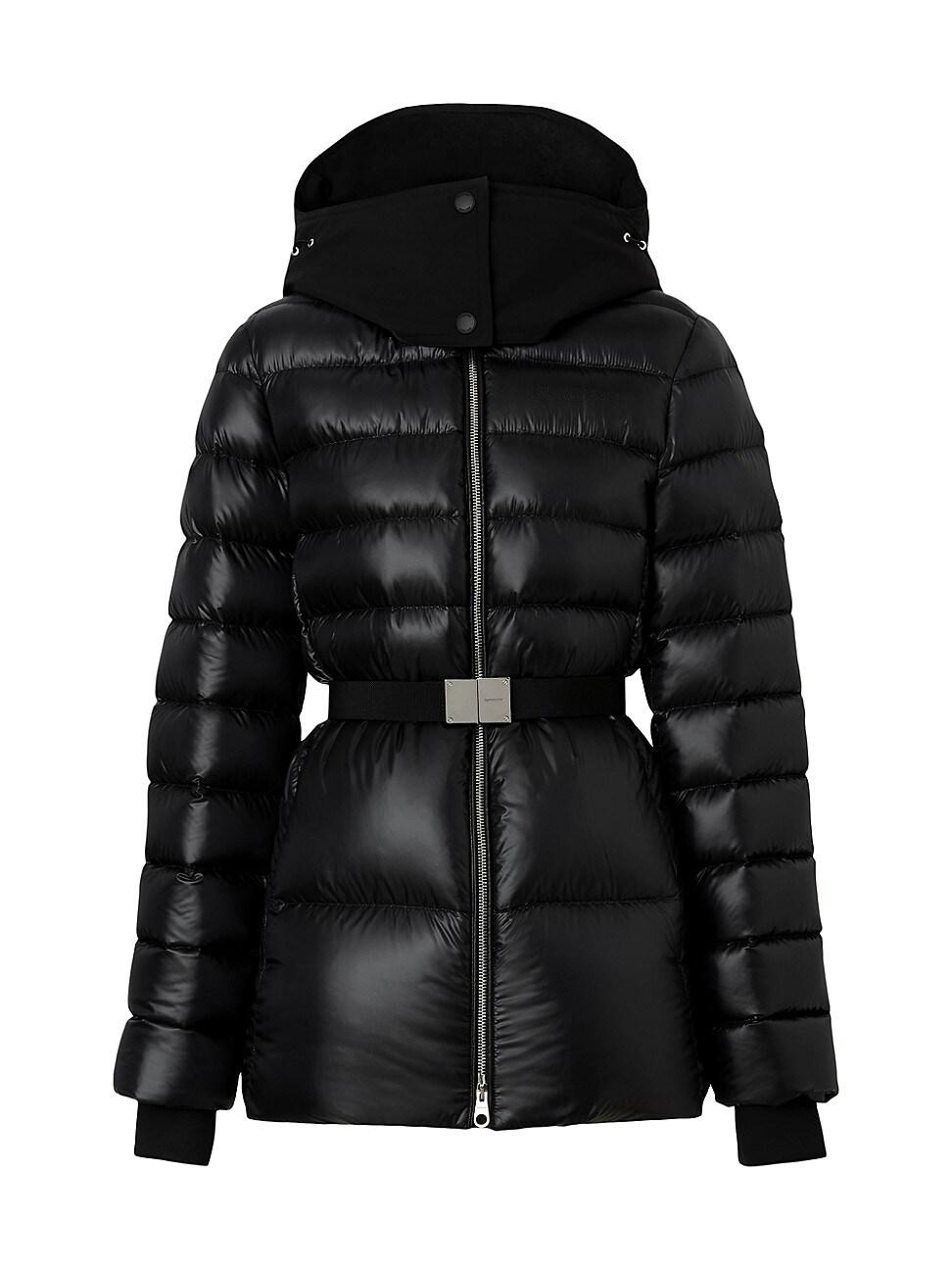 Burberry Burniston Puffer Jacket in Black | Lyst