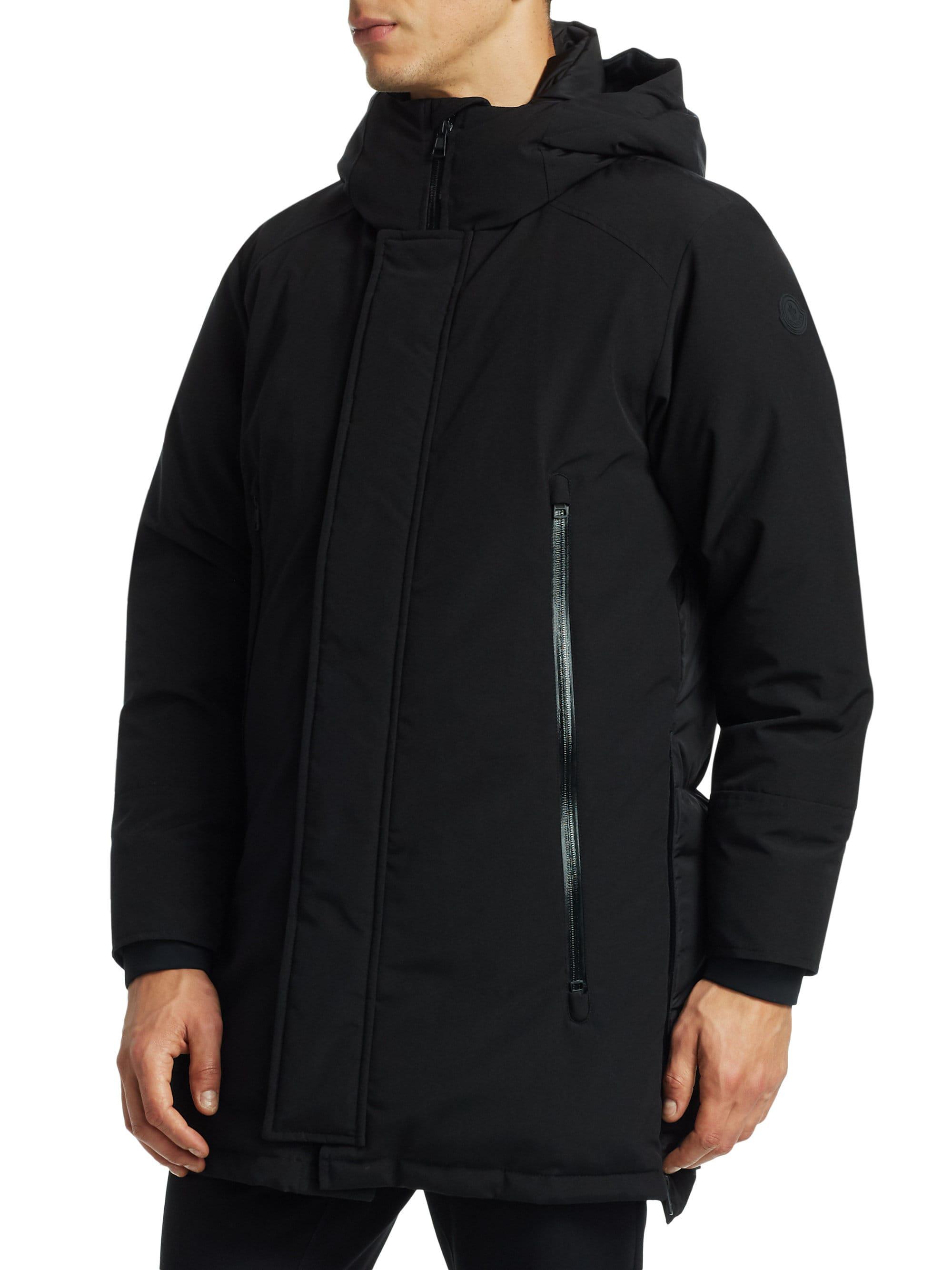 Moncler Synthetic Crepel Quilted Parka 